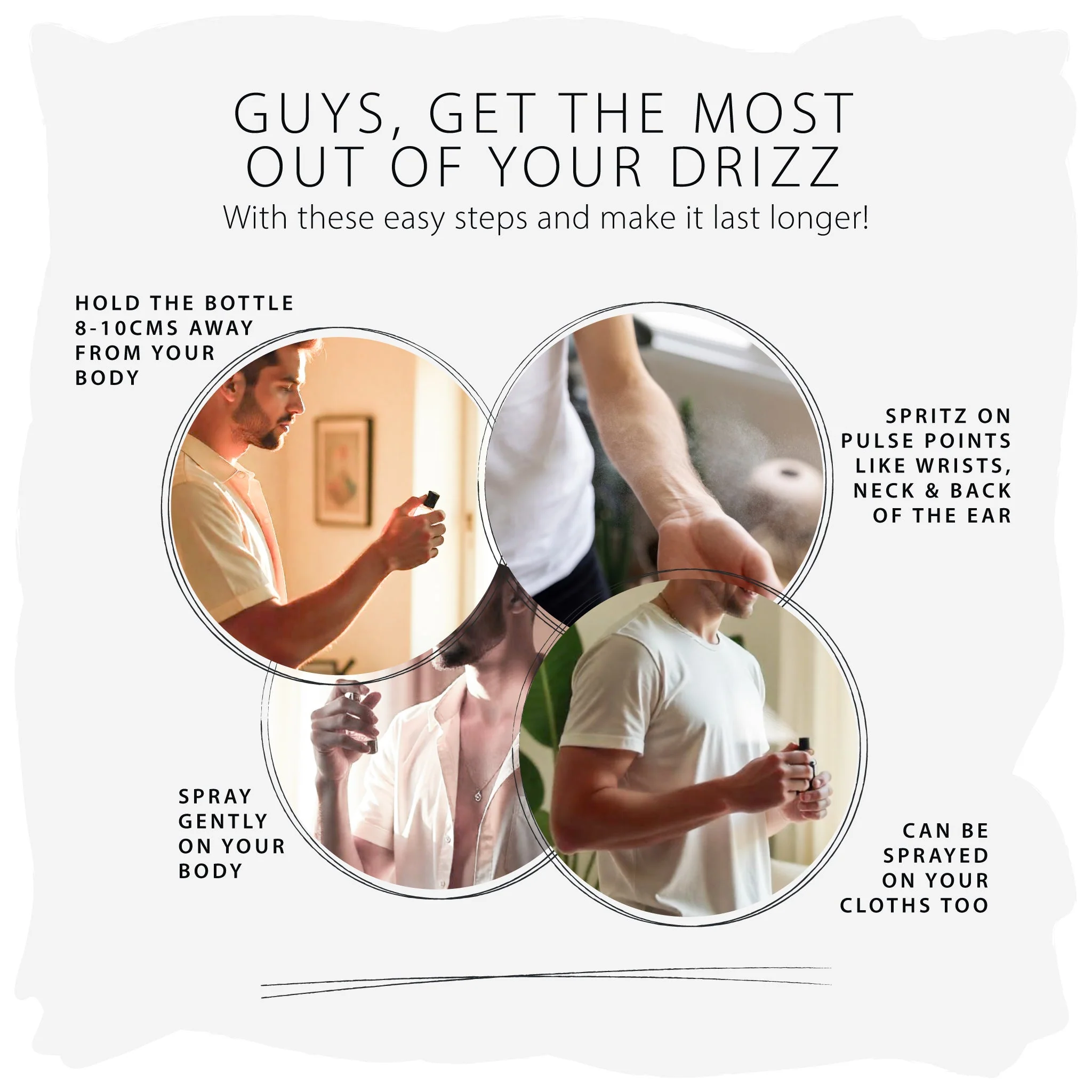 DRIZZ Flex Luxury Men Eau De Parfum Gift Set 4x20ml for Men with Untamed, Blaze, Bold, Player Perfumes - Image 8