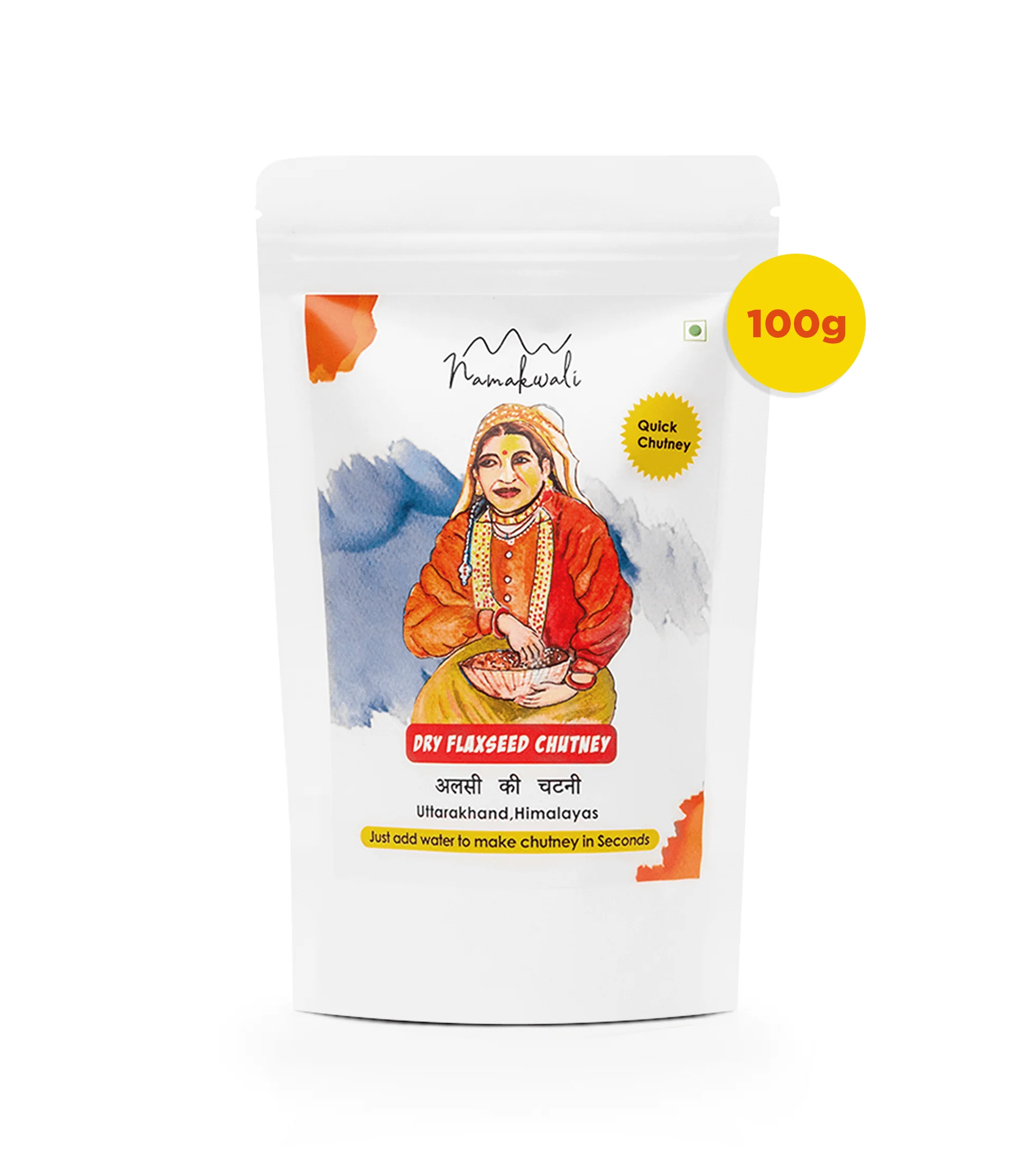 Dry Flaxseed Chutney Powder, 100G - Image 26