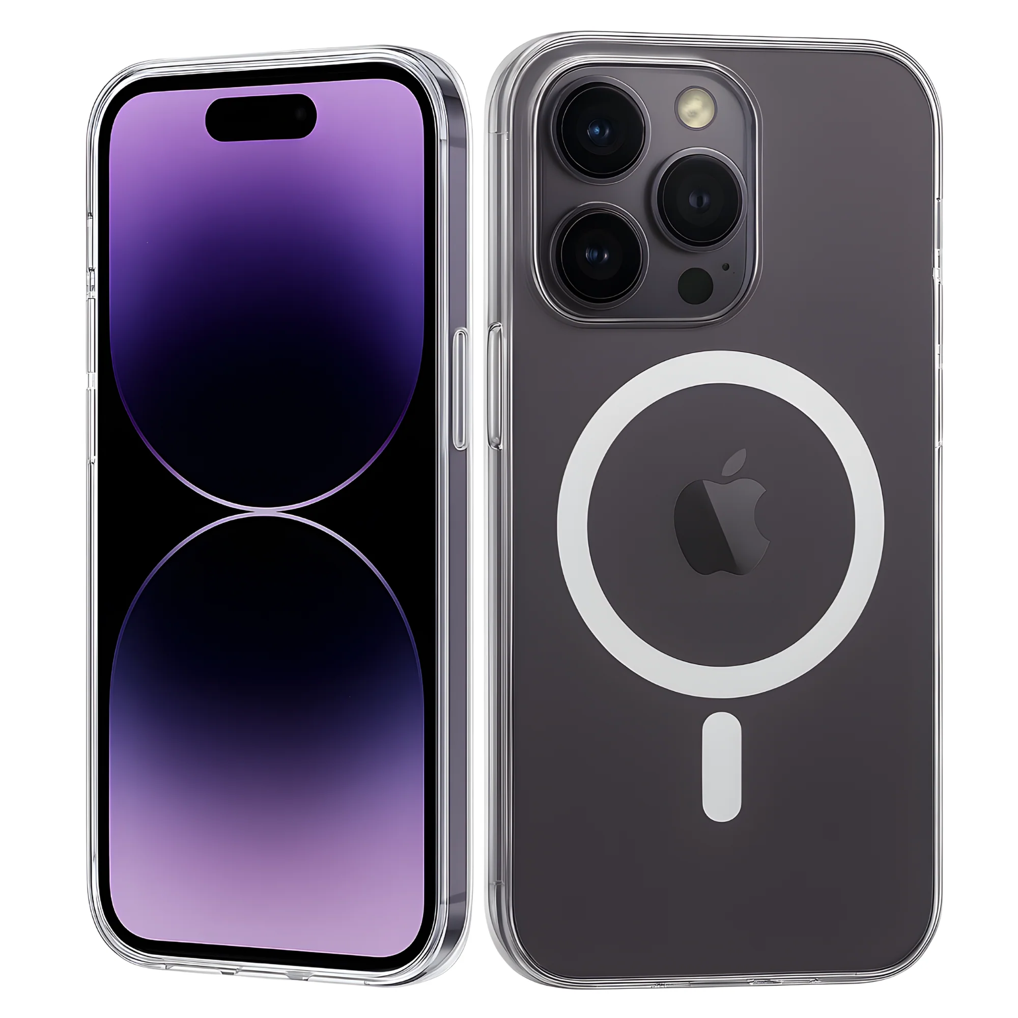 Dsynk Gear Anti-Yellow Clear Case for iPhone | UV Shield Technology | Zero-Yellowing Formula | MagSafe Compatible | Drop Protection (TPU + Polycarbonate | Crystal Clear) - Image 26