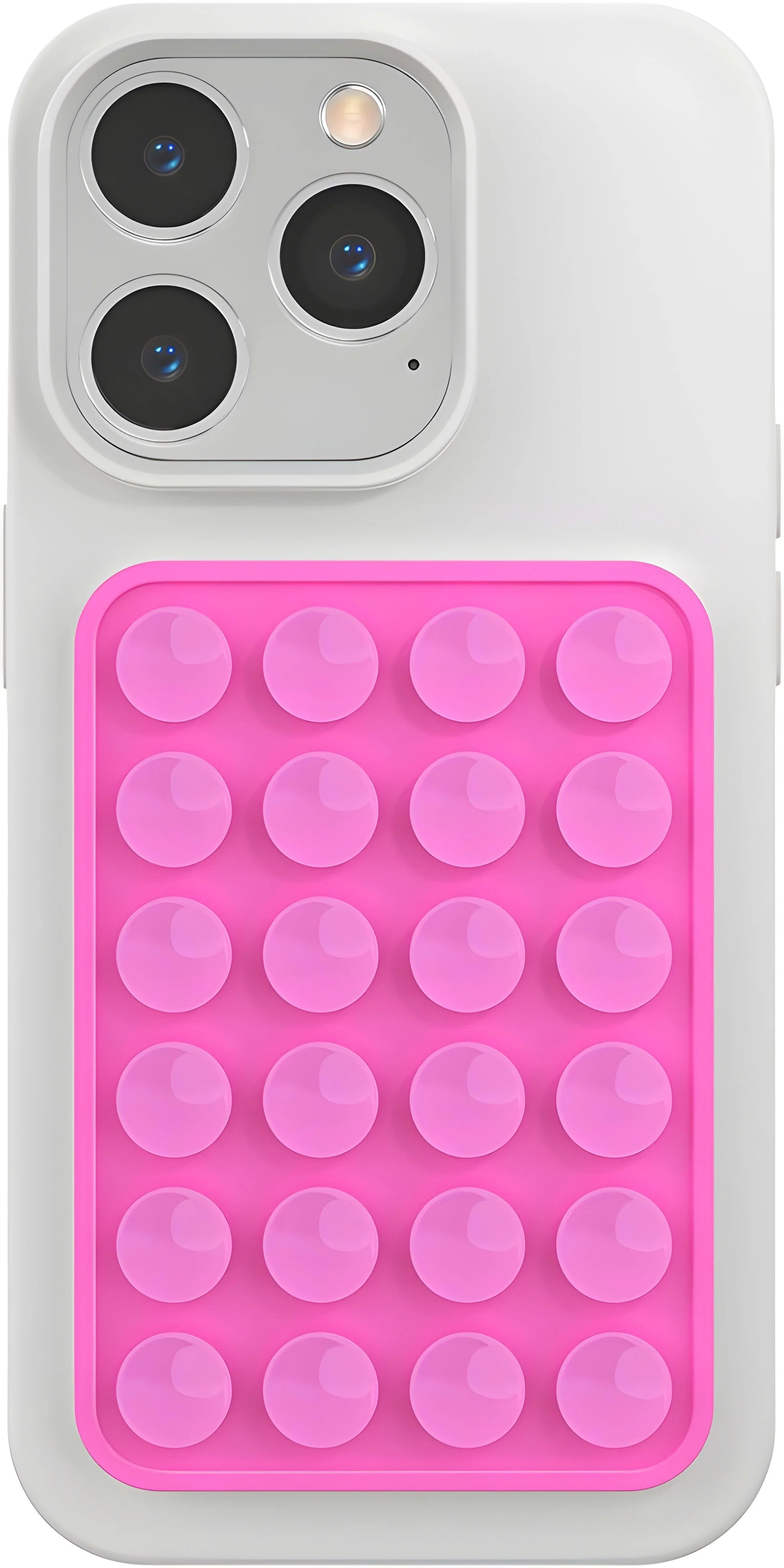 Dsynk Gear Silicone Suction Phone Case Mount, Non Slip Sticky Grip for Cellphone, Silicon Adhesive Suction Cup Mount, Strong Grip Holder for Selfies and Videos (Royal Velvet, Pack of 2)