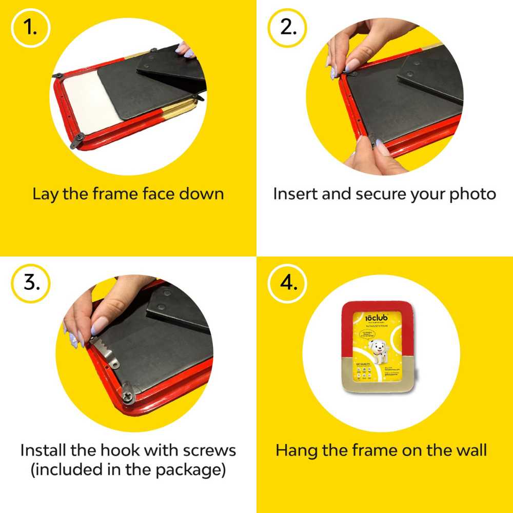 Dual Tone Metal Photo Frame - Image 3