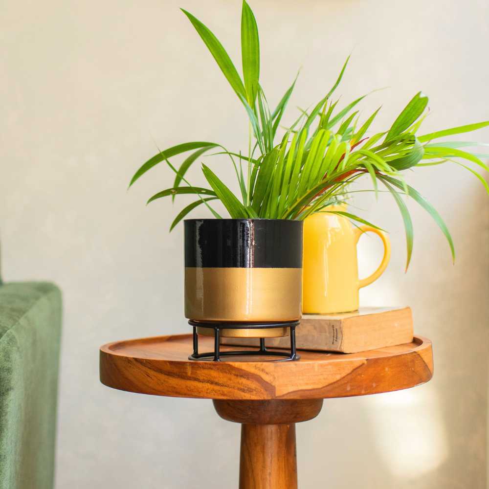 Dual Tone Metal Planter - Image 12