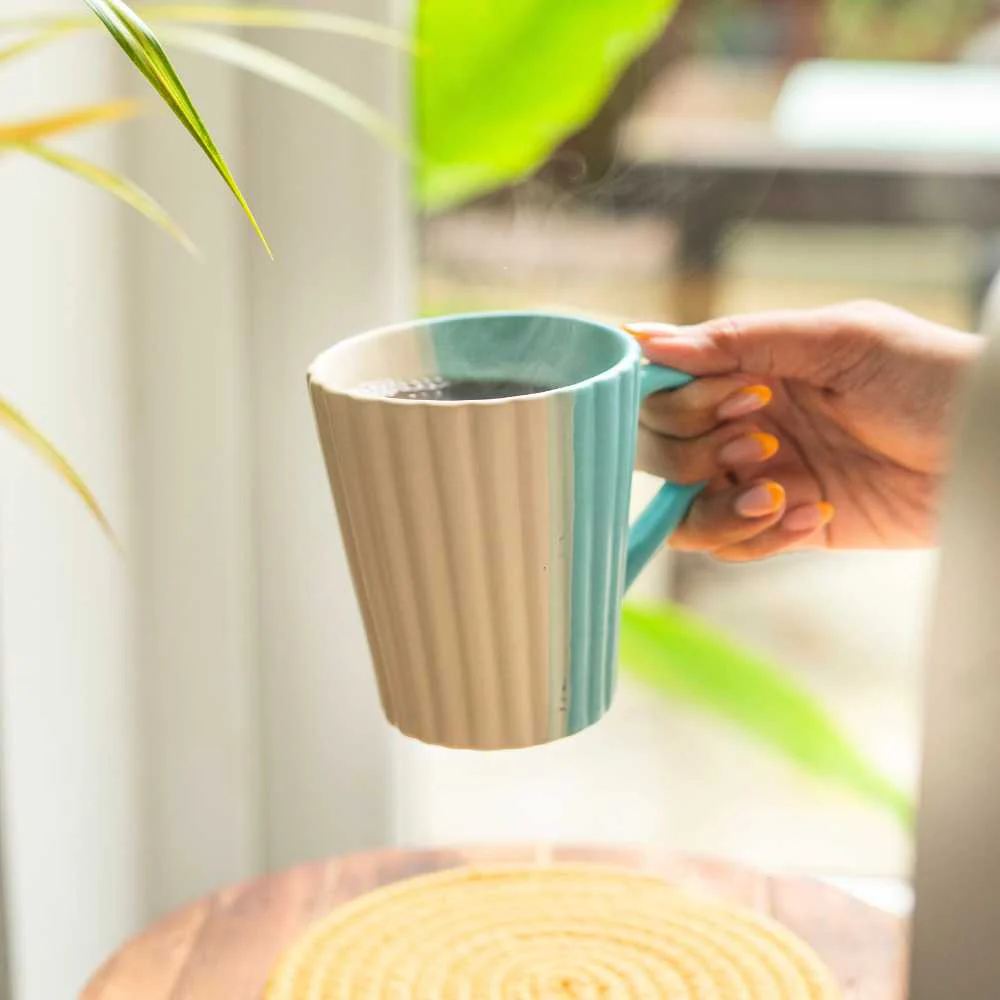 Dual Toned Ceramic Mug | Set Of 2 - Image 3