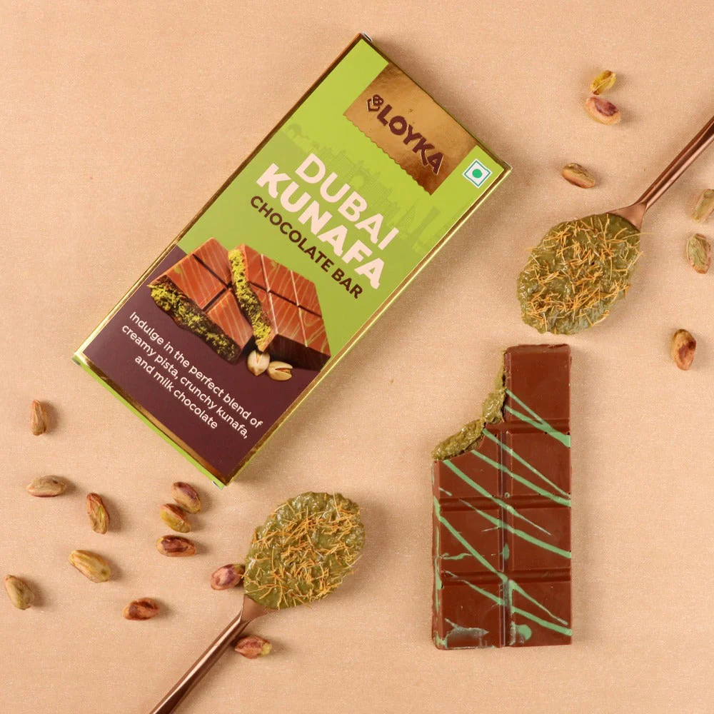 Dubai Kunafa Chocolate Bar - Image 3