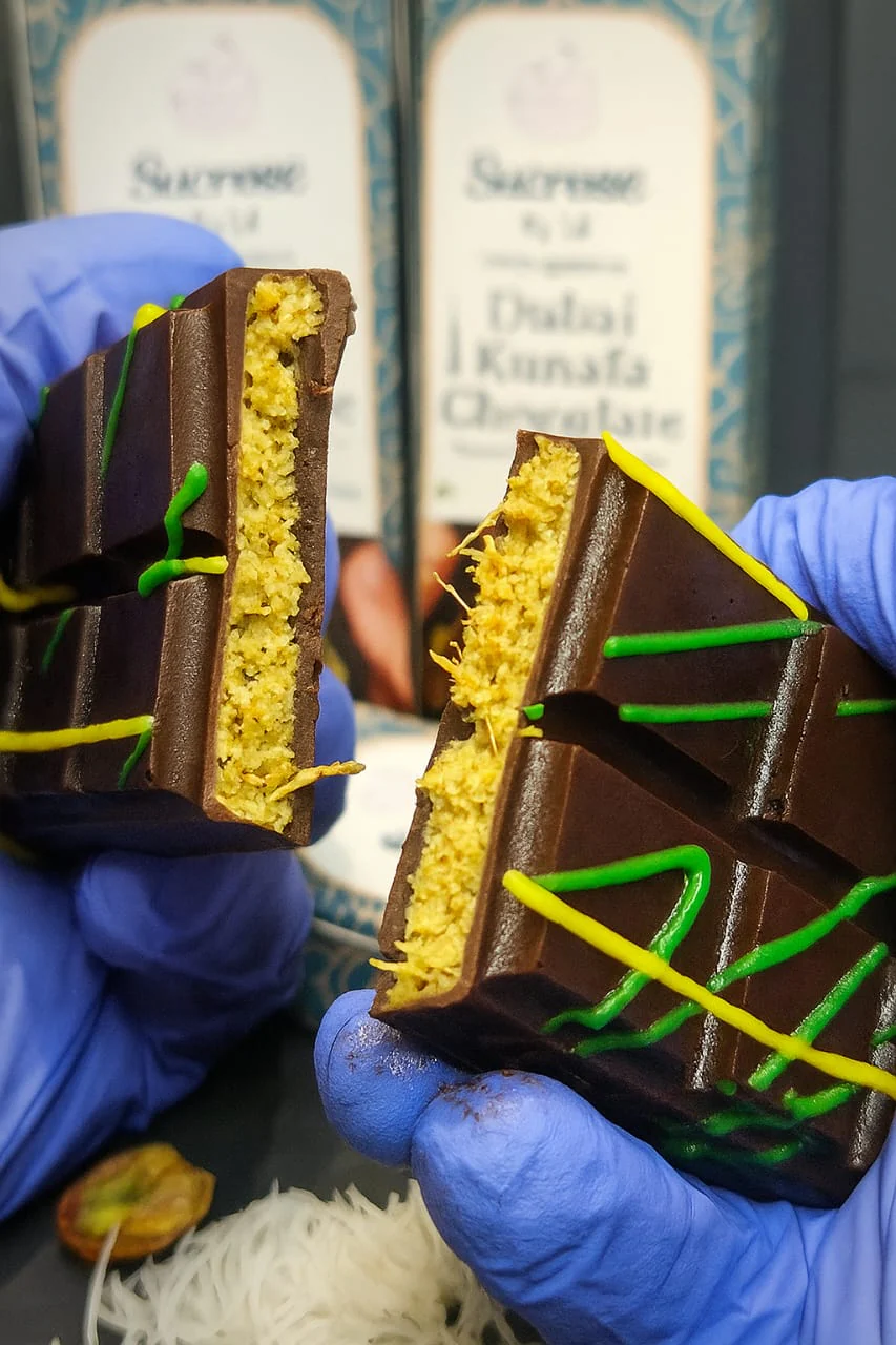 Dubai Kunafa premium Chocolate - Image 3