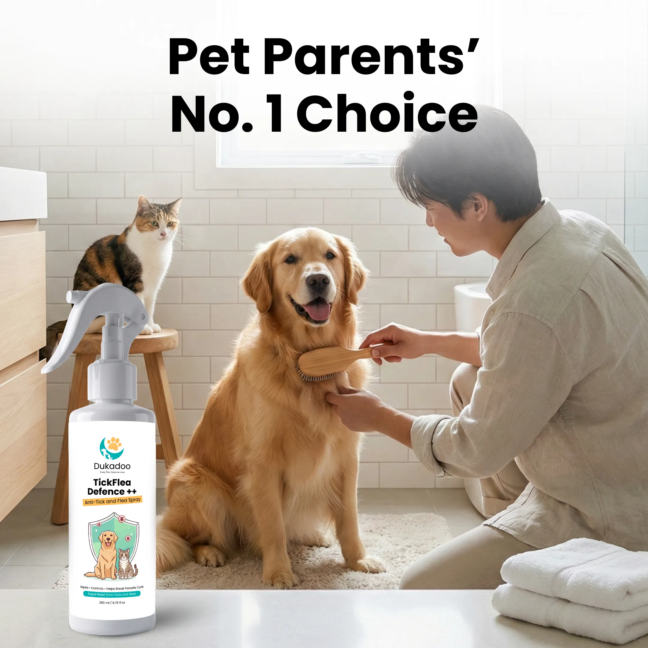Dukadoo TickFlea Defence++ | Anti-Tick & Flea Spray | 200ml - Image 6