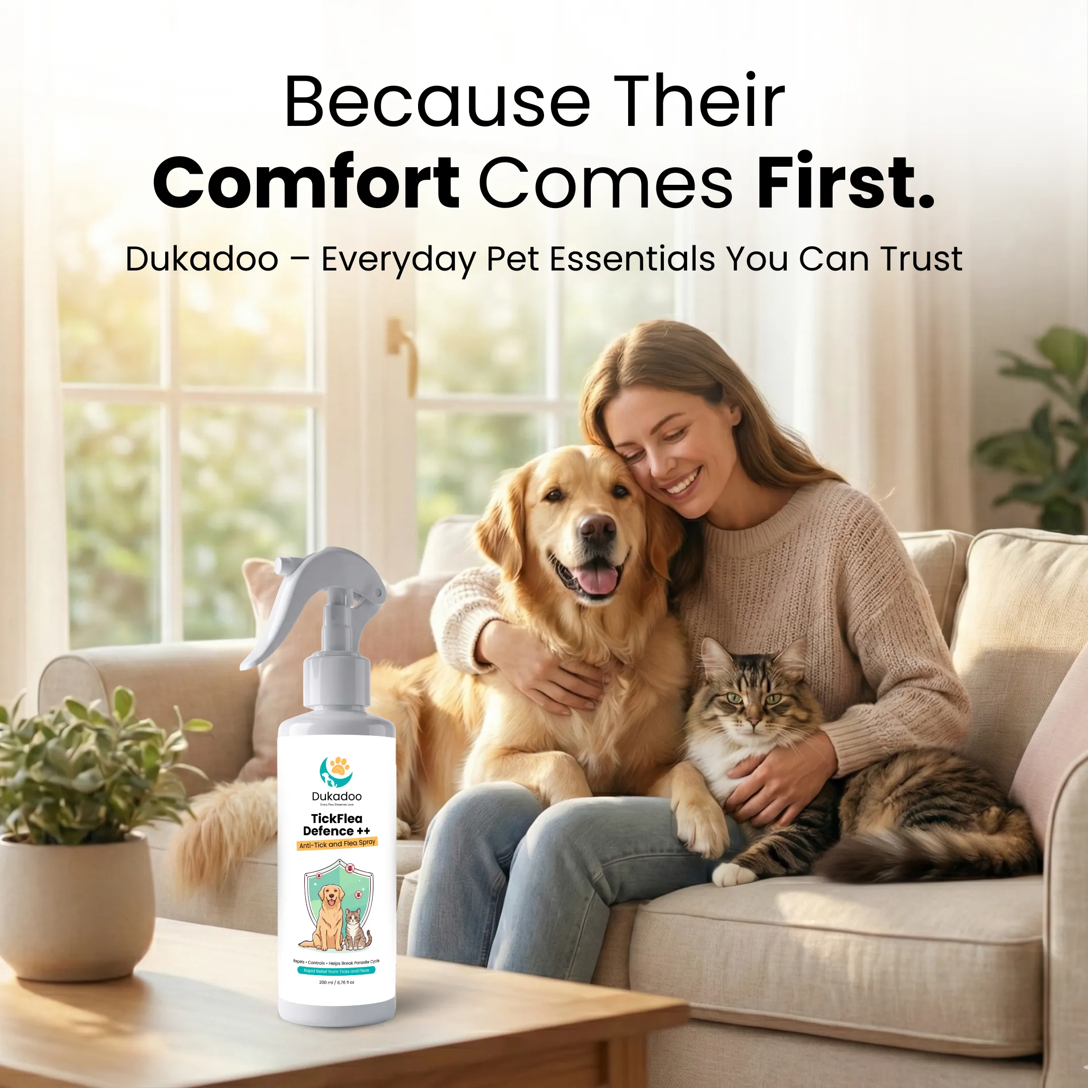 Dukadoo TickFlea Defence++ | Anti-Tick & Flea Spray | 200ml - Image 7