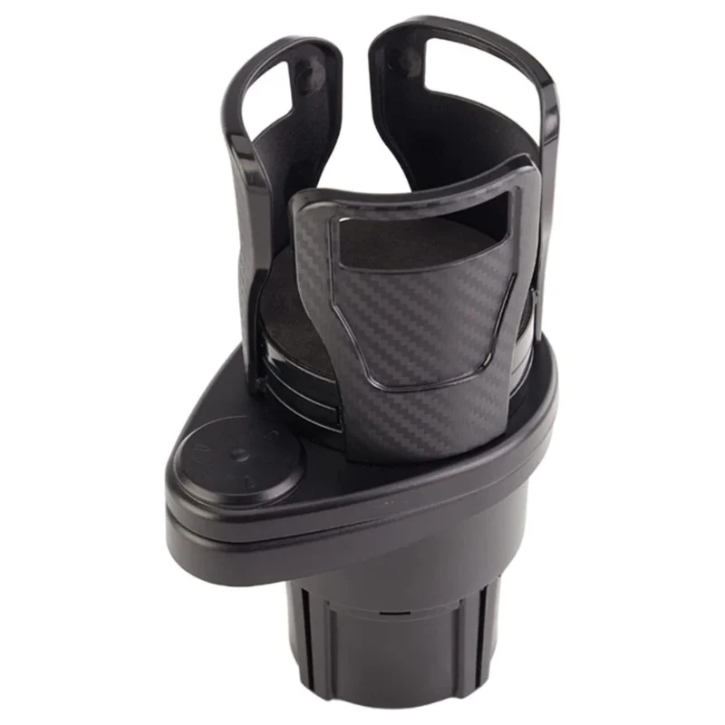 DuoHold: 2-in-1 Car Cup Holder Expander with 360° Rotation & Adjustable Dual Cup Slots for Large Drinks & Travel Convenience - Image 7