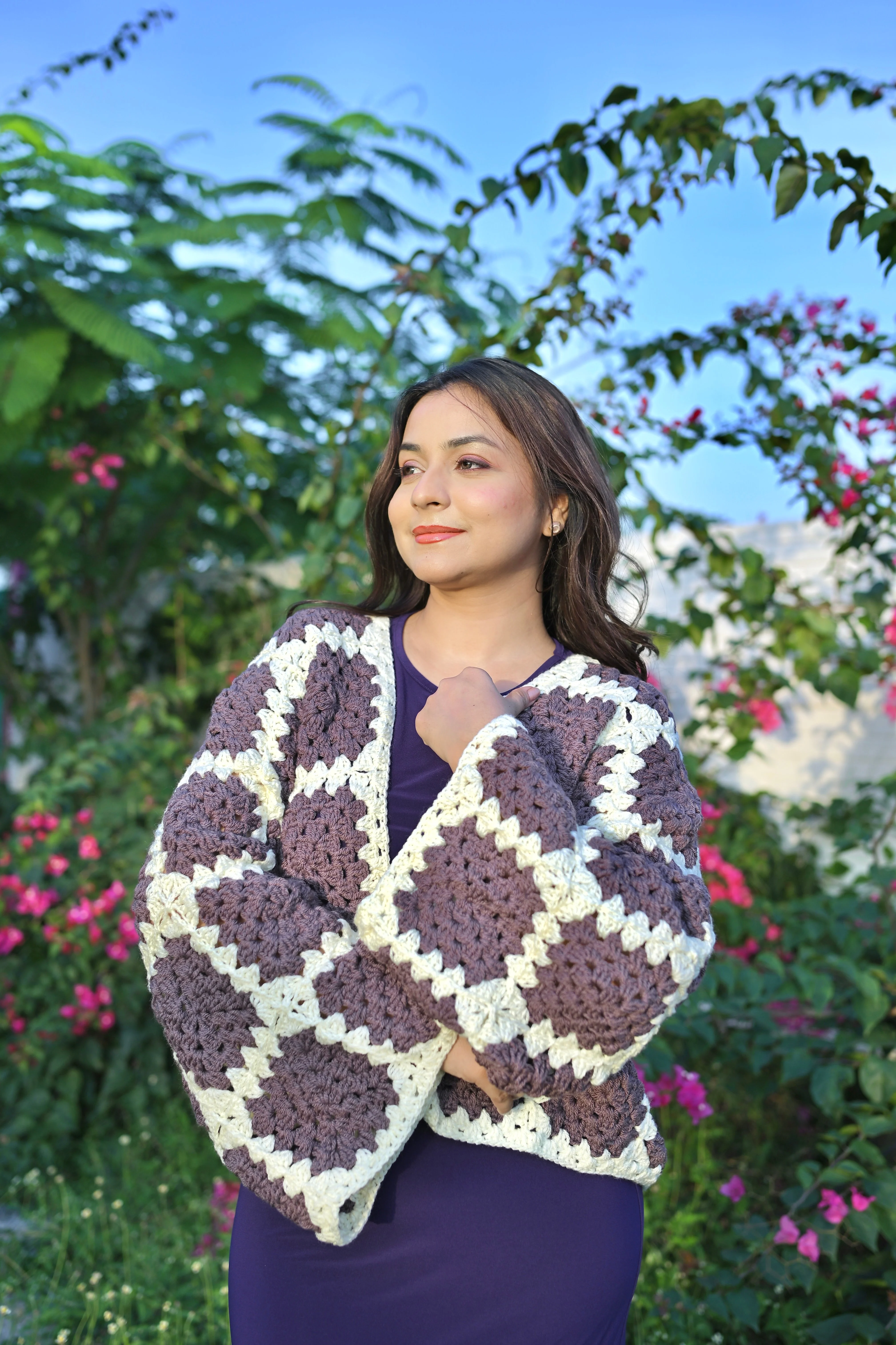 Dusky Purple Cardigan - Image 5