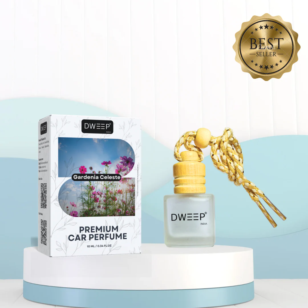 Dweep India Premium Car Perfume Gardenia Celeste