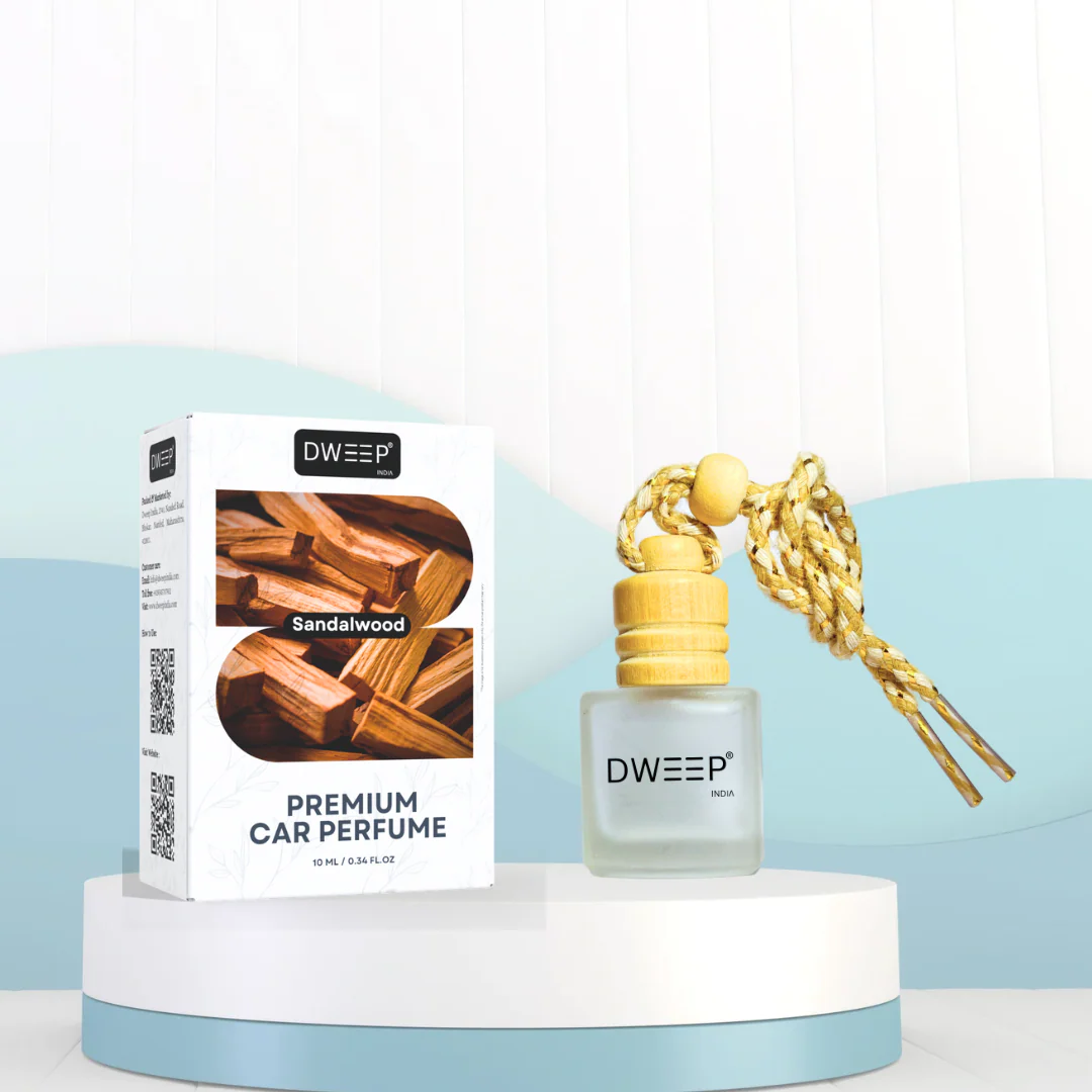 Dweep India Premium Car Perfume Sandalwood