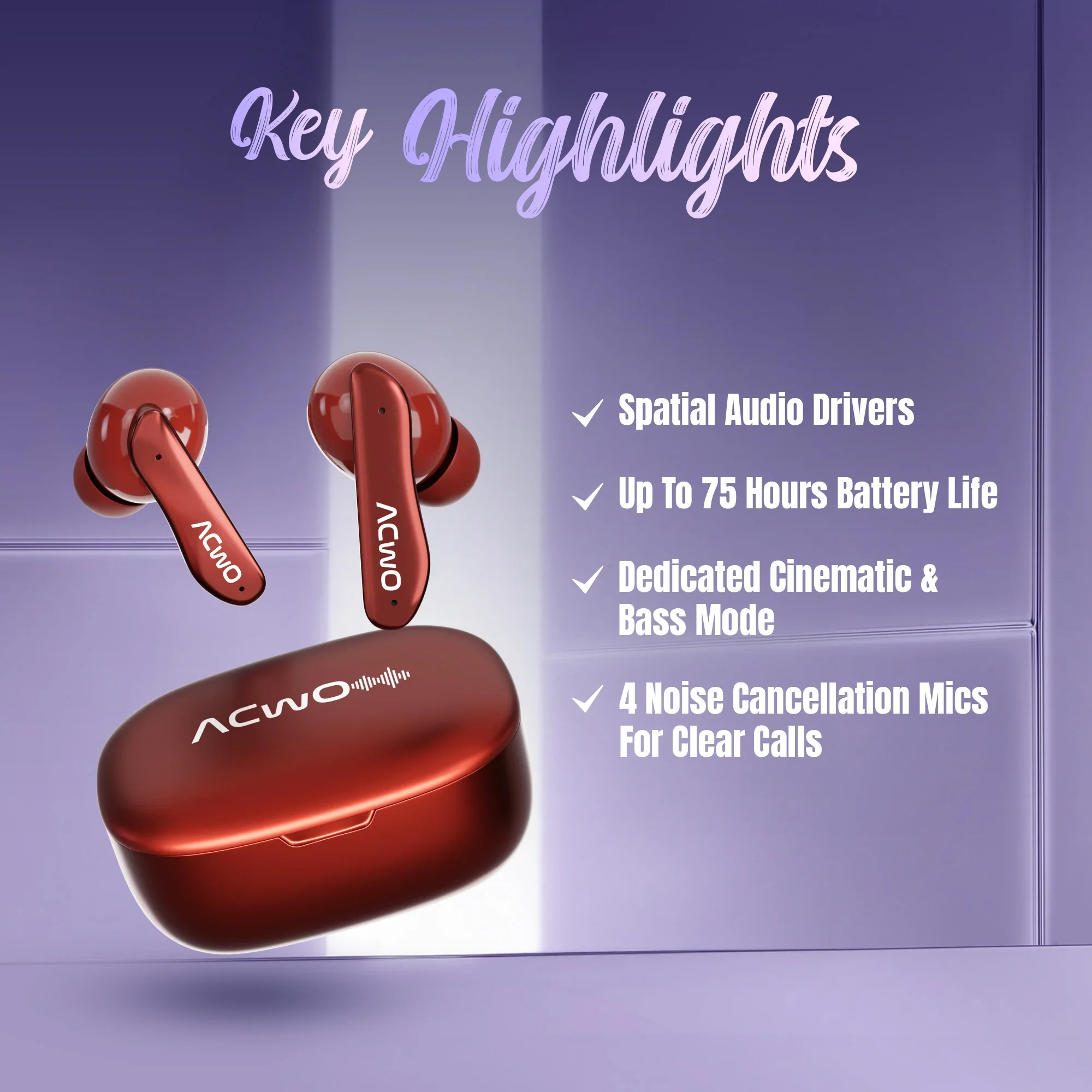 DwOTS 111  TWS Spatial Audio Earbuds - Image 37