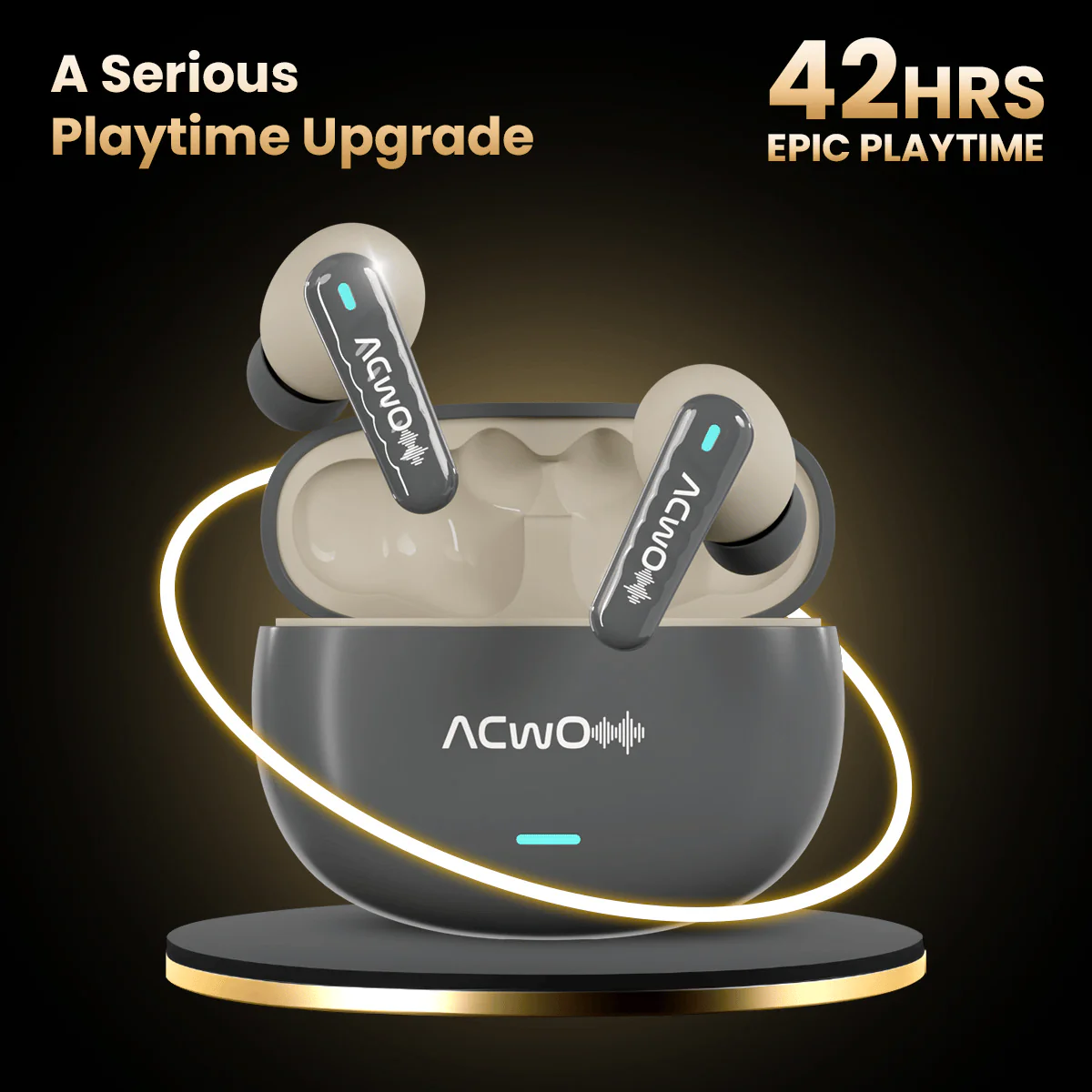 DwOTS 727 Bisque Beige Tws Earbuds - Image 27