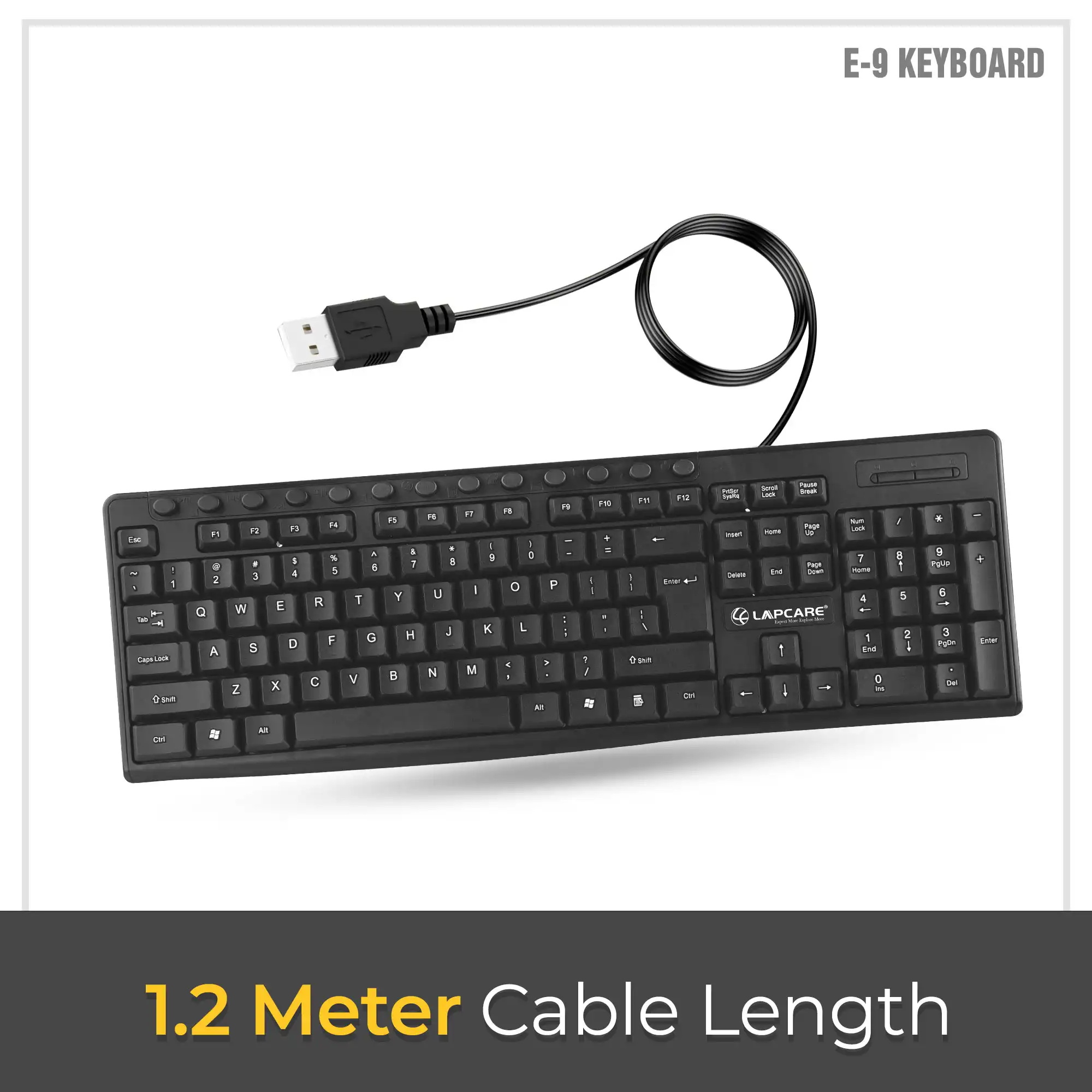 E9 Wired Keyboard - Image 3