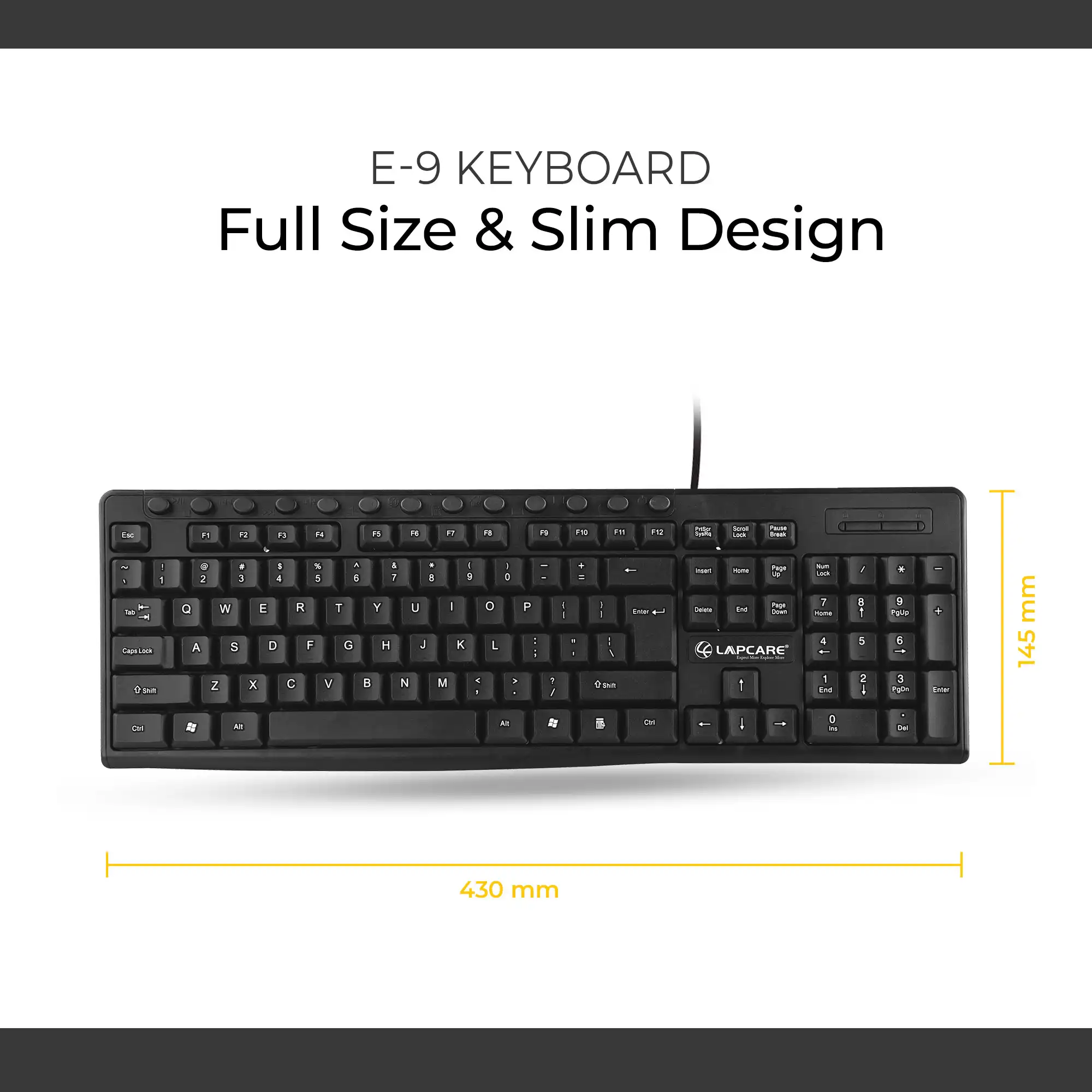 E9 Wired Keyboard - Image 4