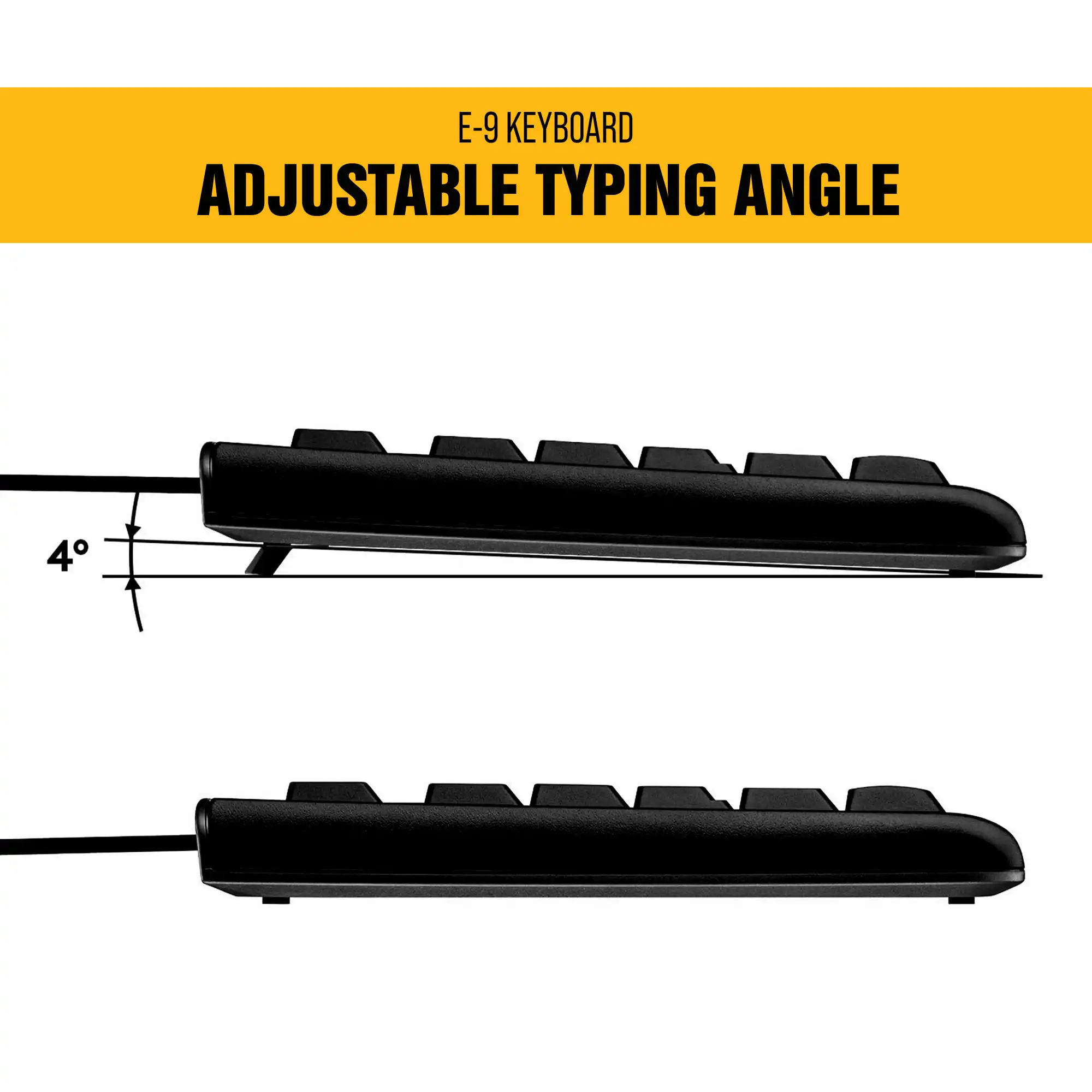 E9 Wired Keyboard - Image 8