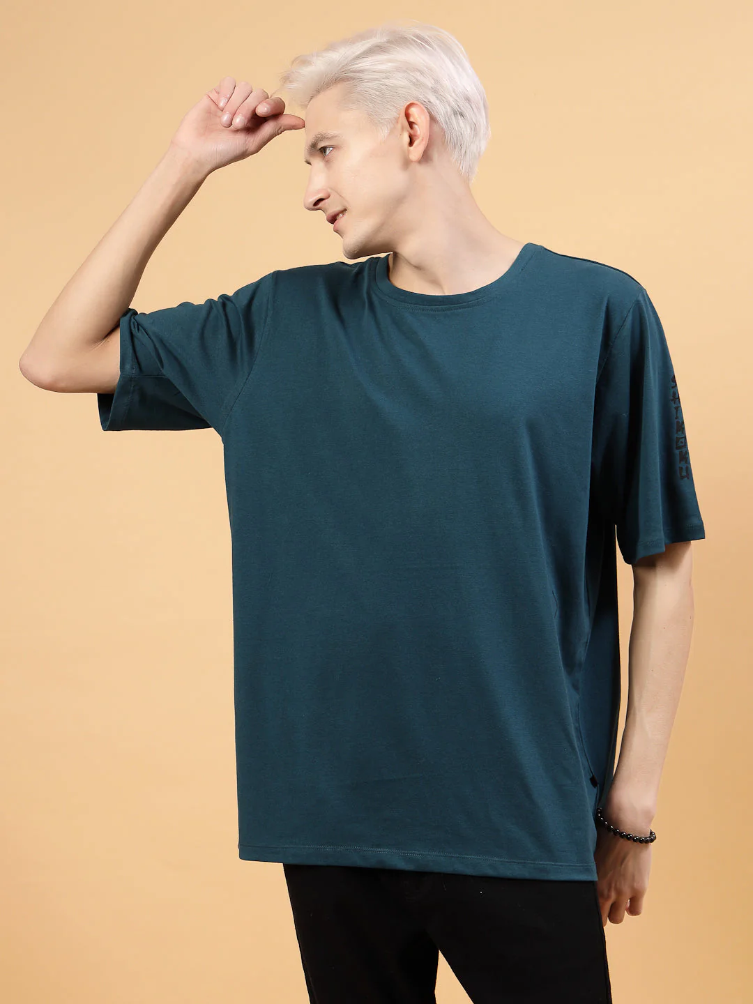 Easy Style Men's Oversized Cotton Tee - Image 4