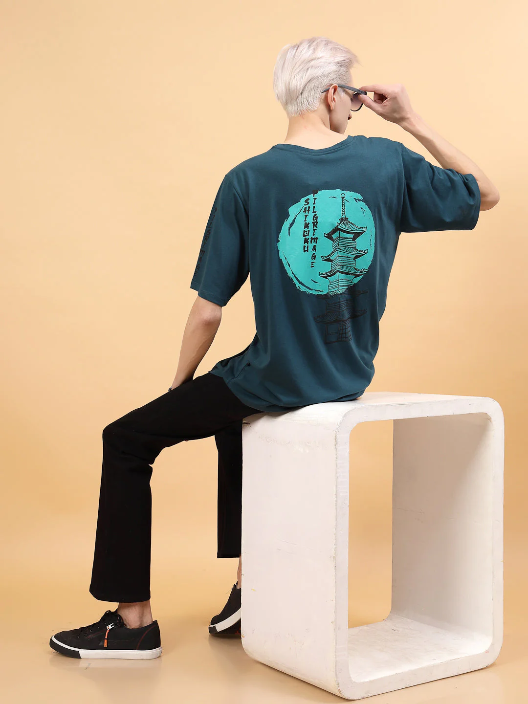 Easy Style Men's Oversized Cotton Tee - Image 14