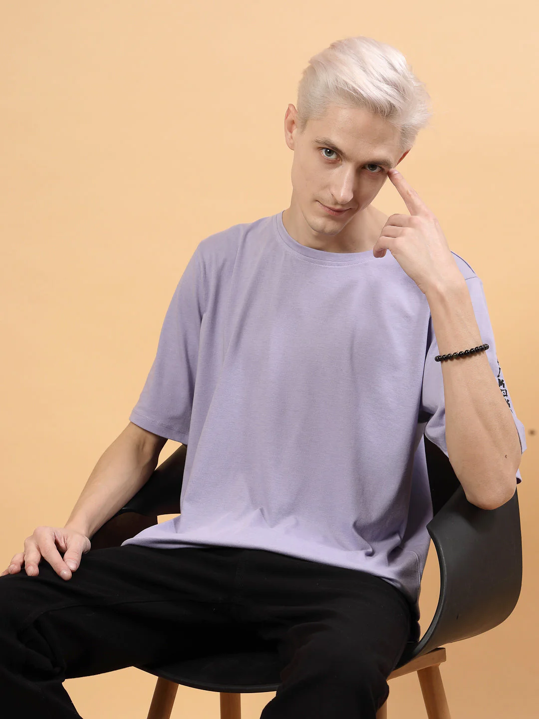 Easy Style Men's Oversized Cotton Tee - Image 2