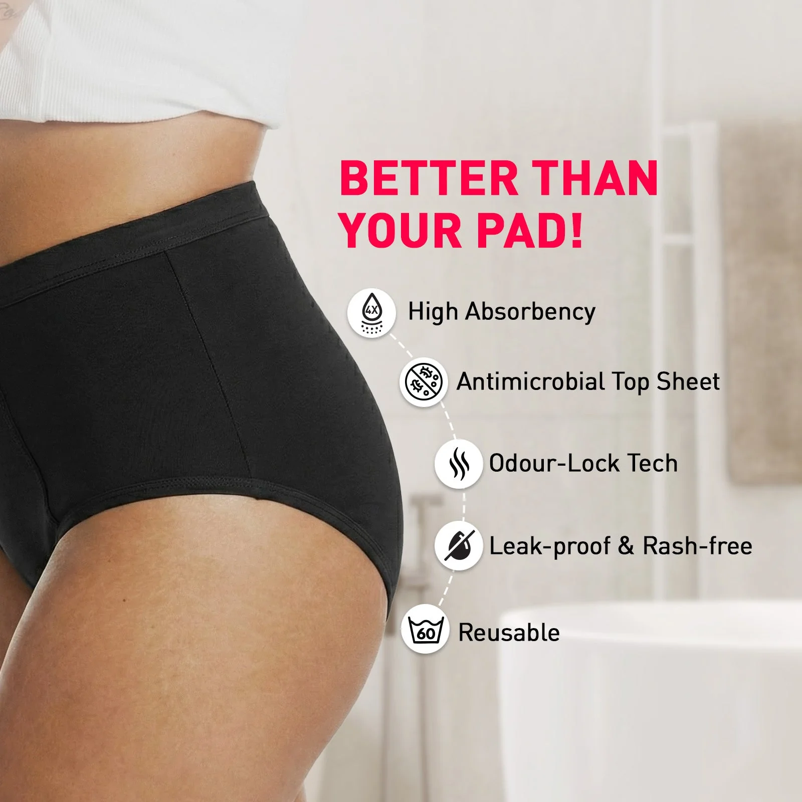 Eco-friendly Reusable Period Panty - Image 12