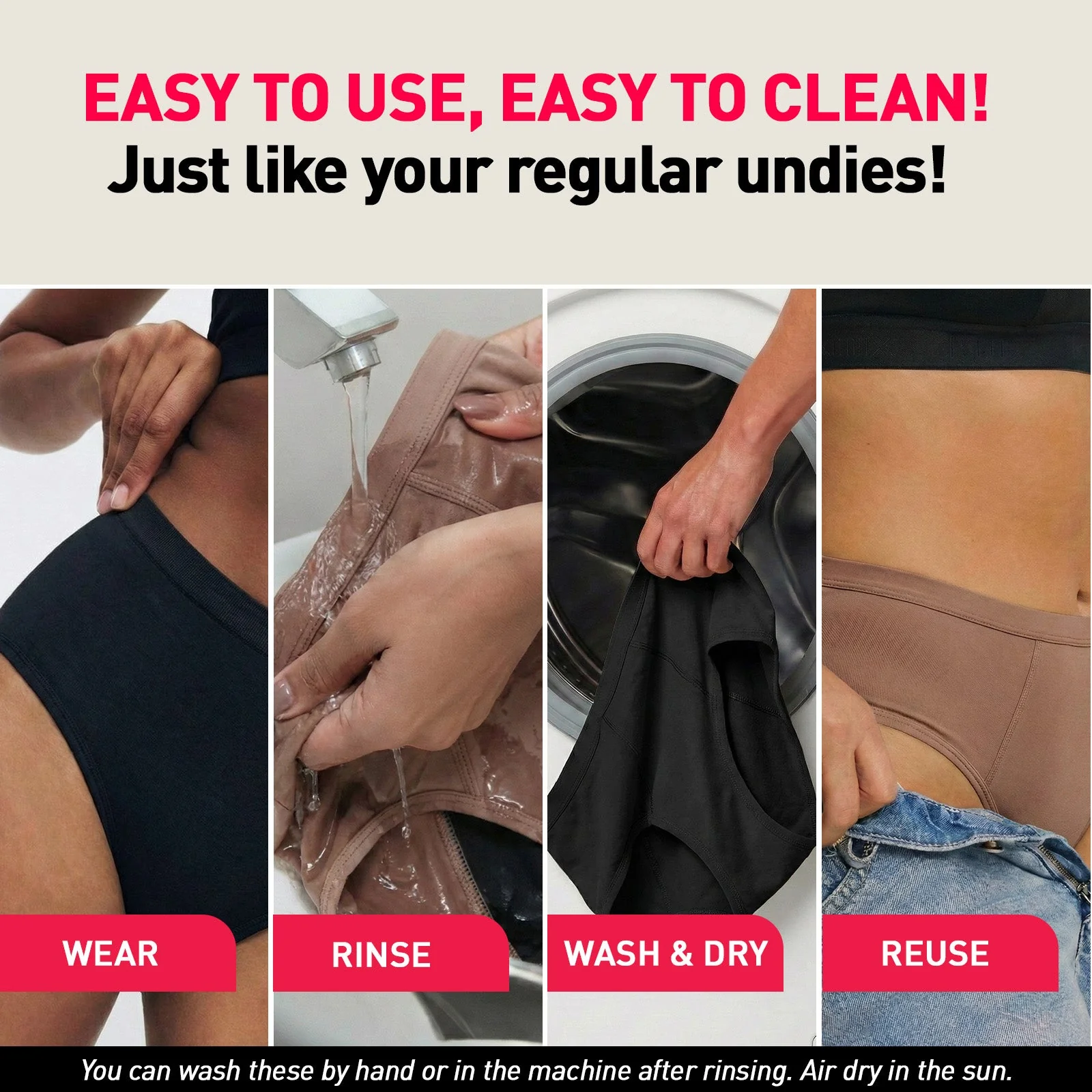 Eco-friendly Reusable Period Panty - Image 15