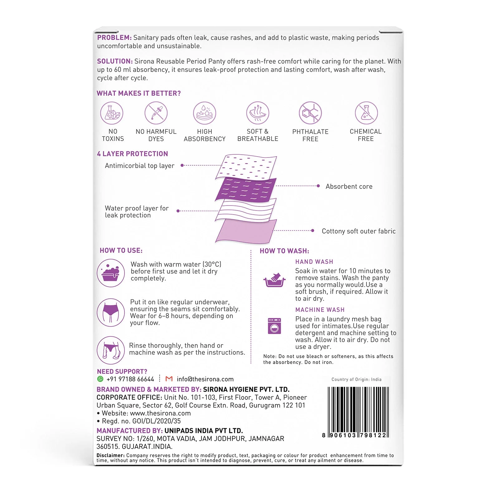 Eco-friendly Reusable Period Panty - Image 9