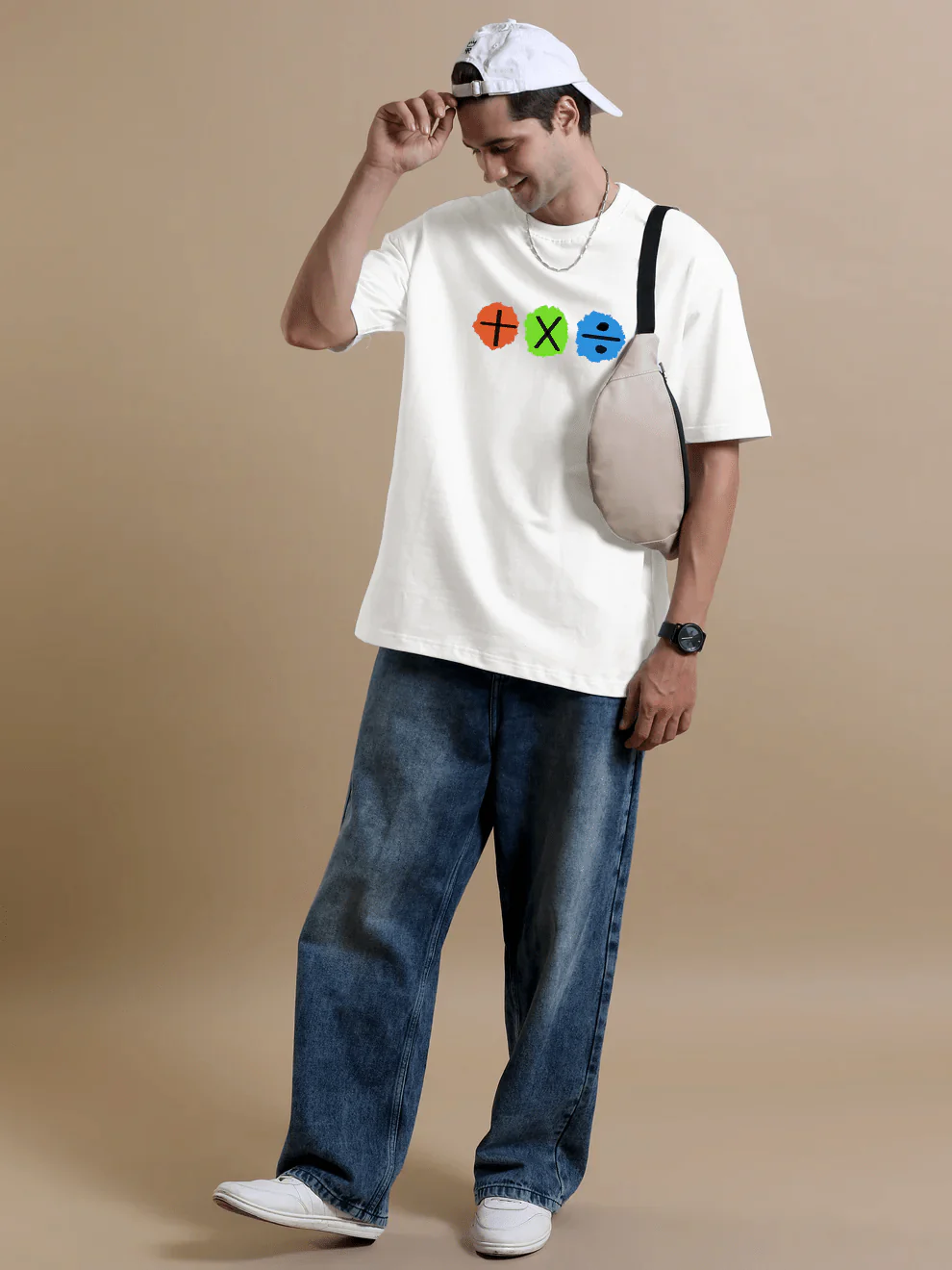 Ed Sheeran Album White Oversize T-Shirt - Image 2