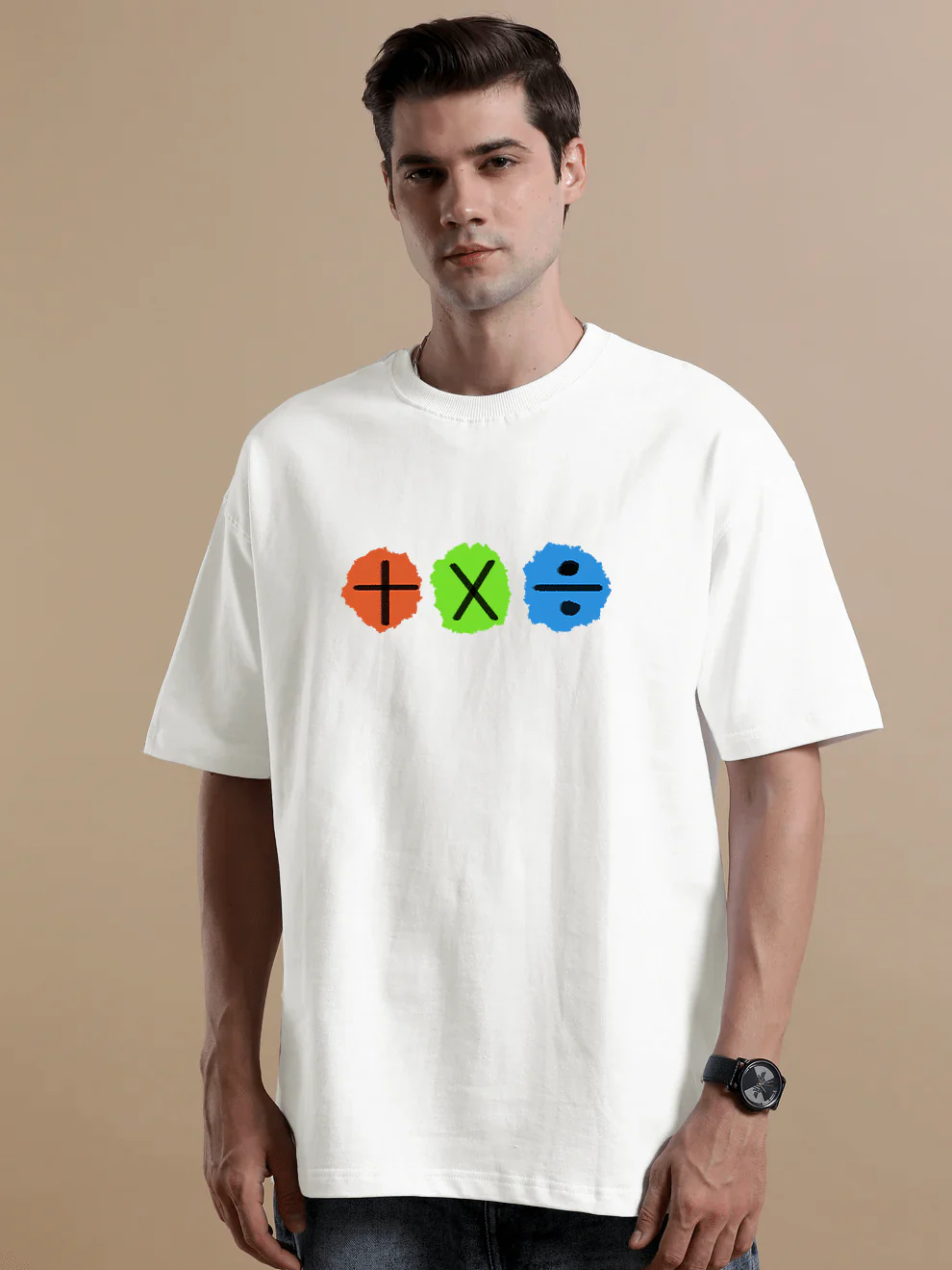 Ed Sheeran Album White Oversize T-Shirt - Image 4