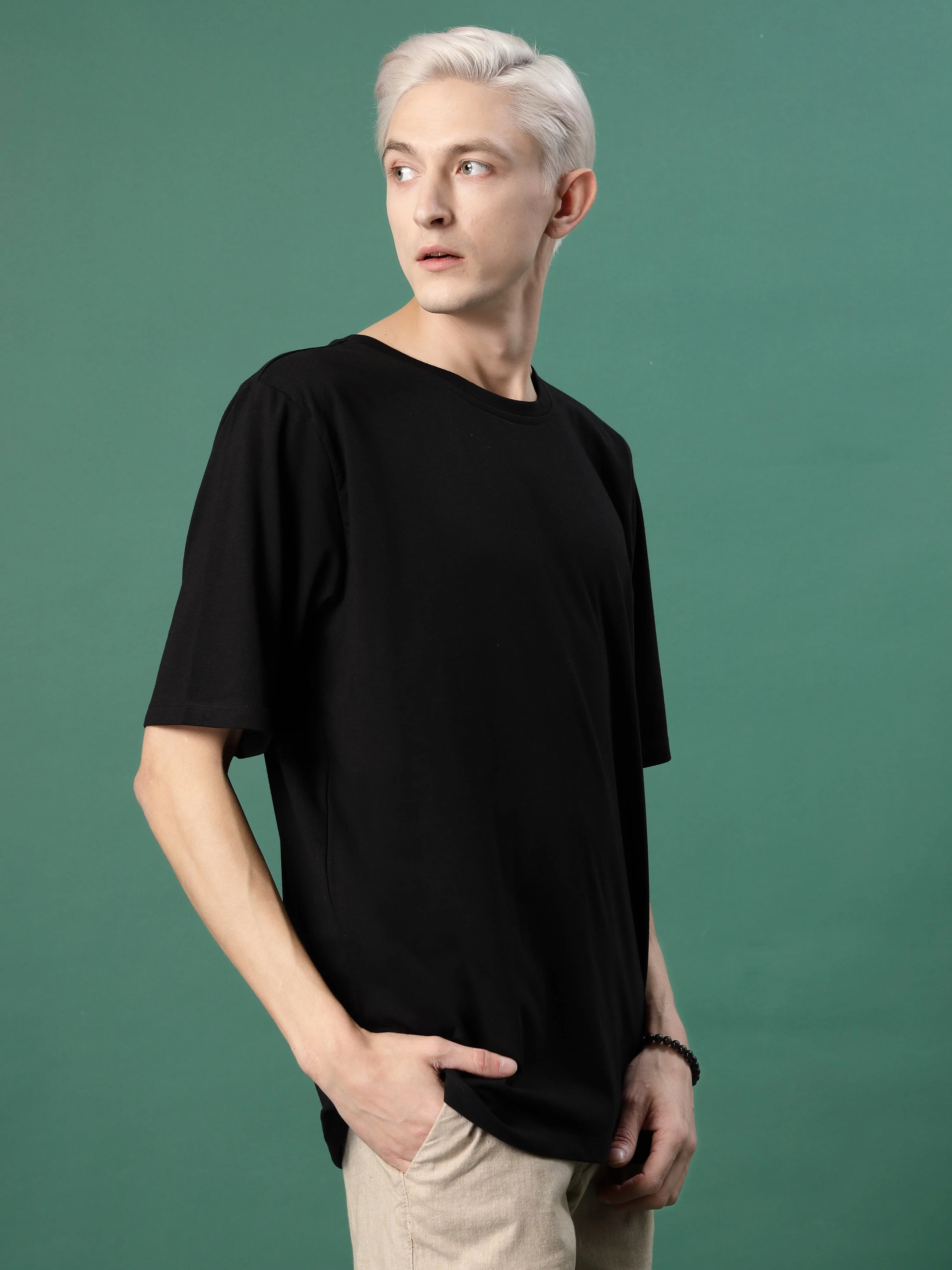 Effortless Cool Men's Oversized Cotton T-shirt - Image 6