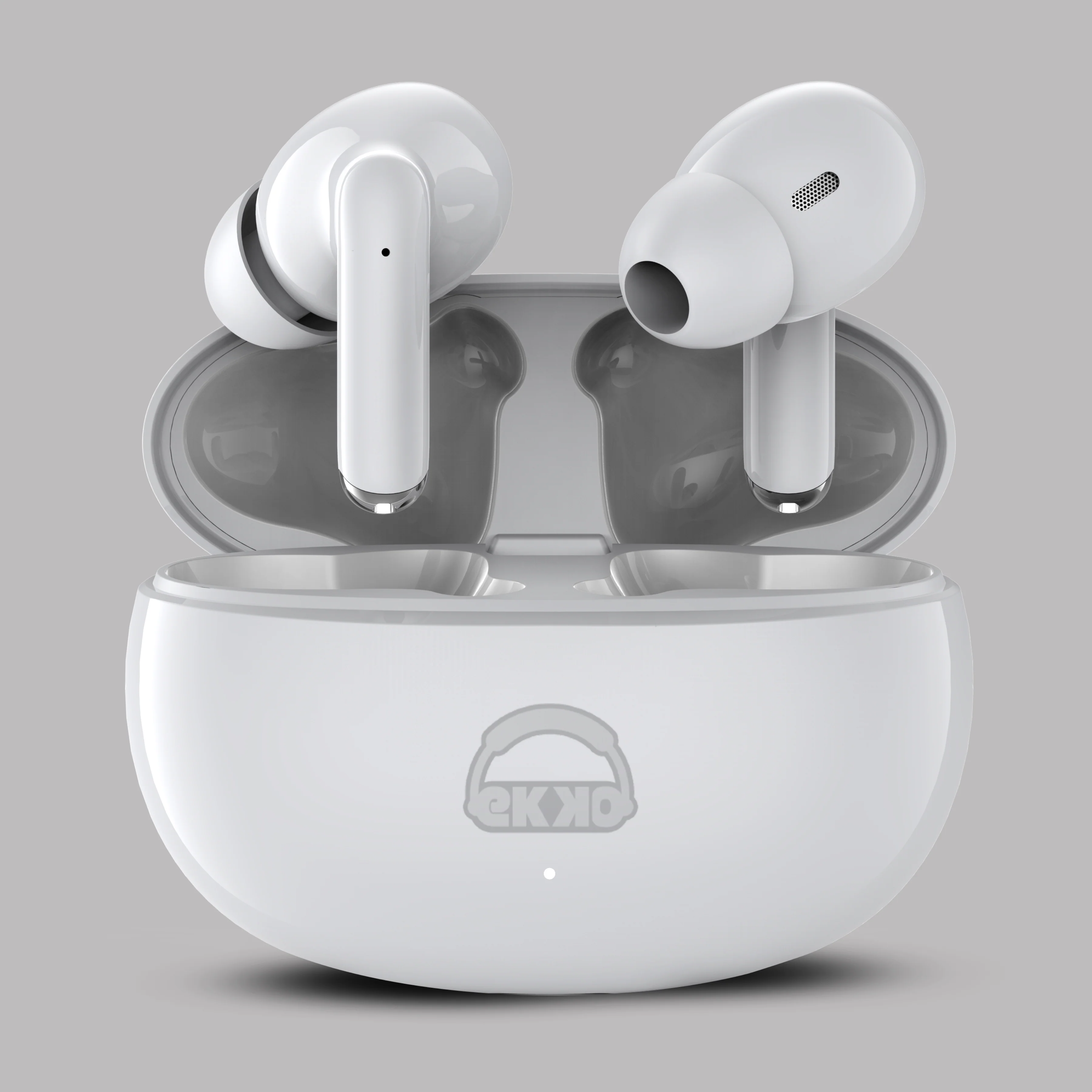 EKKO Earbeats T05 TWS: ENC Call Noise Cancellation, Twin Connect, 10MM Driver, Massive Bass, Water Resistance, Siri & Google Assistant (White) - Image 13