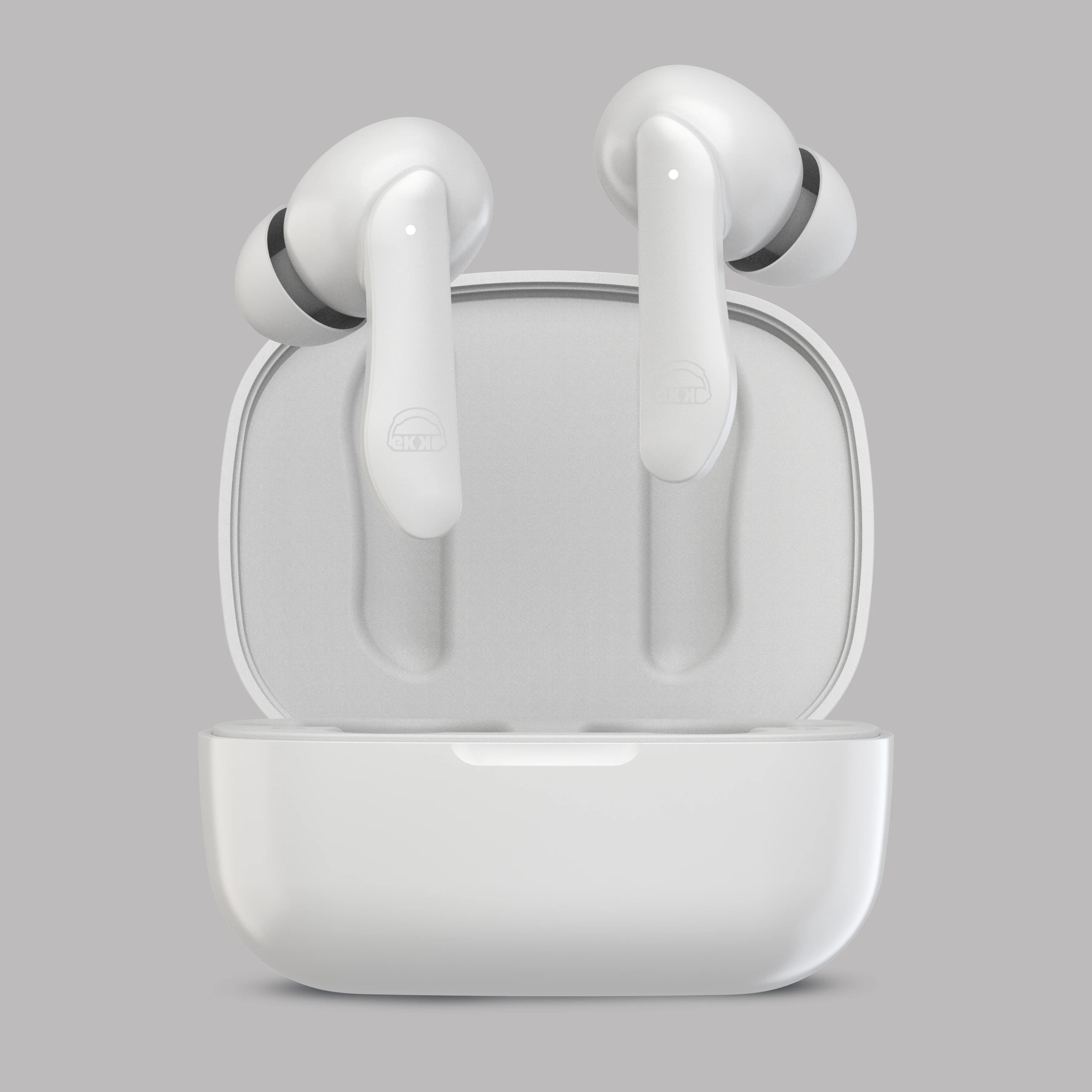 EKKO Earbeats T06: Upto 60H Playtime, 10MM Driver, ENC Call Noise Cancellation, Touch Control, Massive Bass, IPX4 Water Resistancel TWS, with Mic, Massive Bass, IPX4 Water Resistance (White) - Image 11