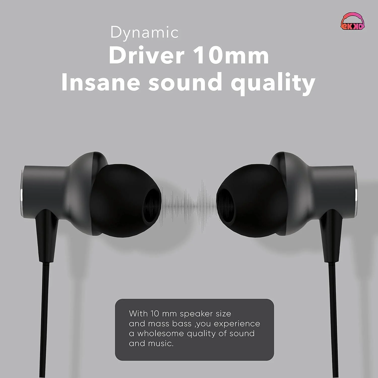 EKKO Unplug N02 Neckband, 15 Hours Playback Time with Super Sound Heavy Bass, Max BASS, Twin Connect, Siri & Google Assistant Activate - Image 3