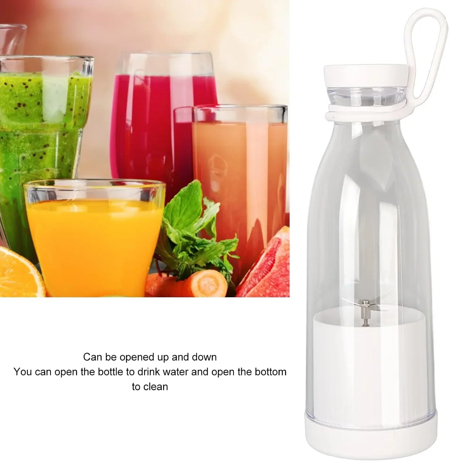Electric Portable Mini Juicer Bottle - Image 4