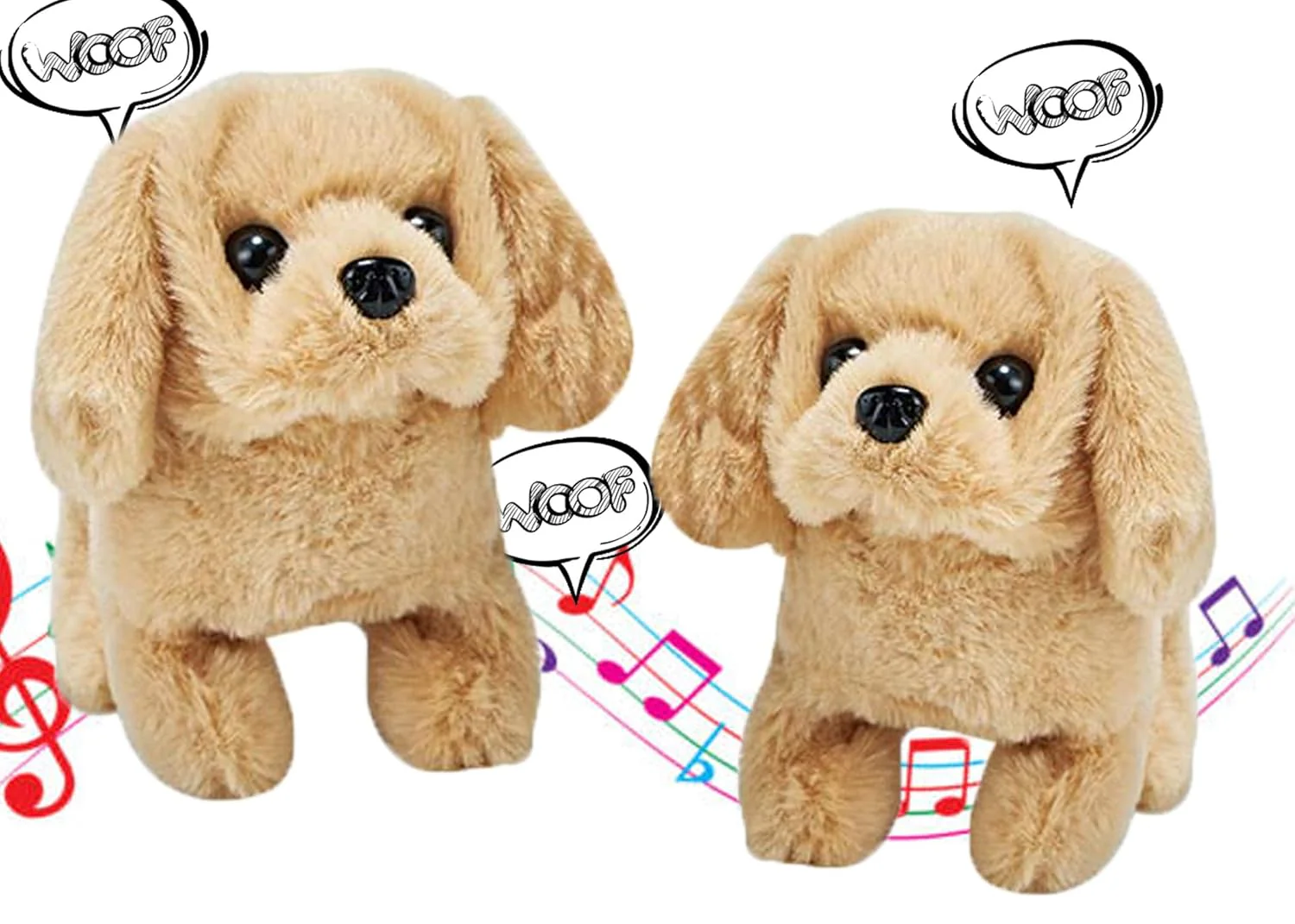 Electronic Interactive Plush Puppy Toy - Image 2