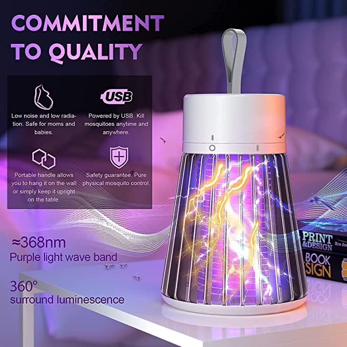 Electronic LED Mosquito Killer Machine Trap Lamp (USB Powered) Jumbo_Special - Image 2