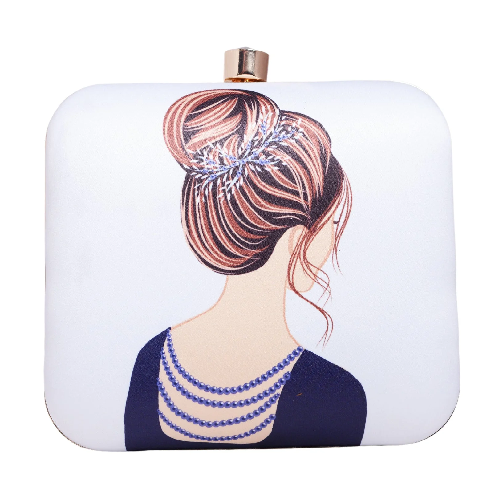 Elegant Me Printed Women Clutch - Image 2