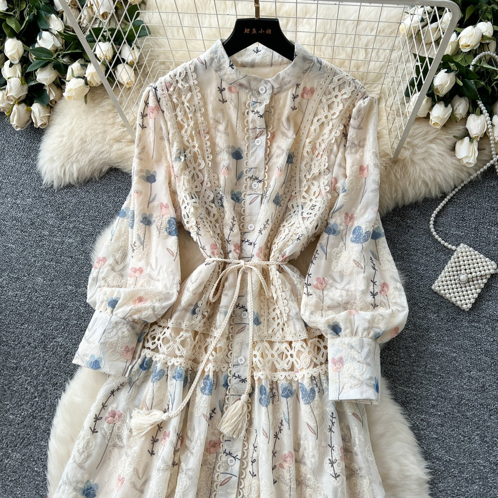Elianna Embroidery Luxe Maxi Dress - Image 5