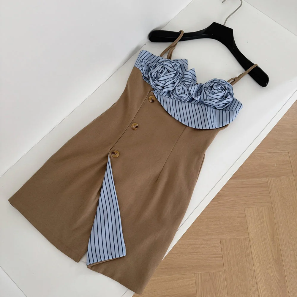 Elisa Spaghetti Dress