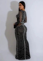 Embellished Gorgeous Party Dress - Image 10