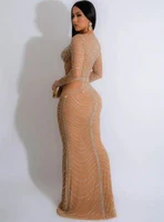 Embellished Gorgeous Party Dress - Image 12