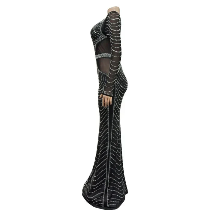 Embellished Gorgeous Party Dress - Image 7