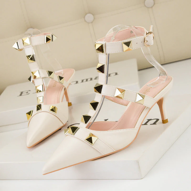 Emerson Rivet Heels - Image 8