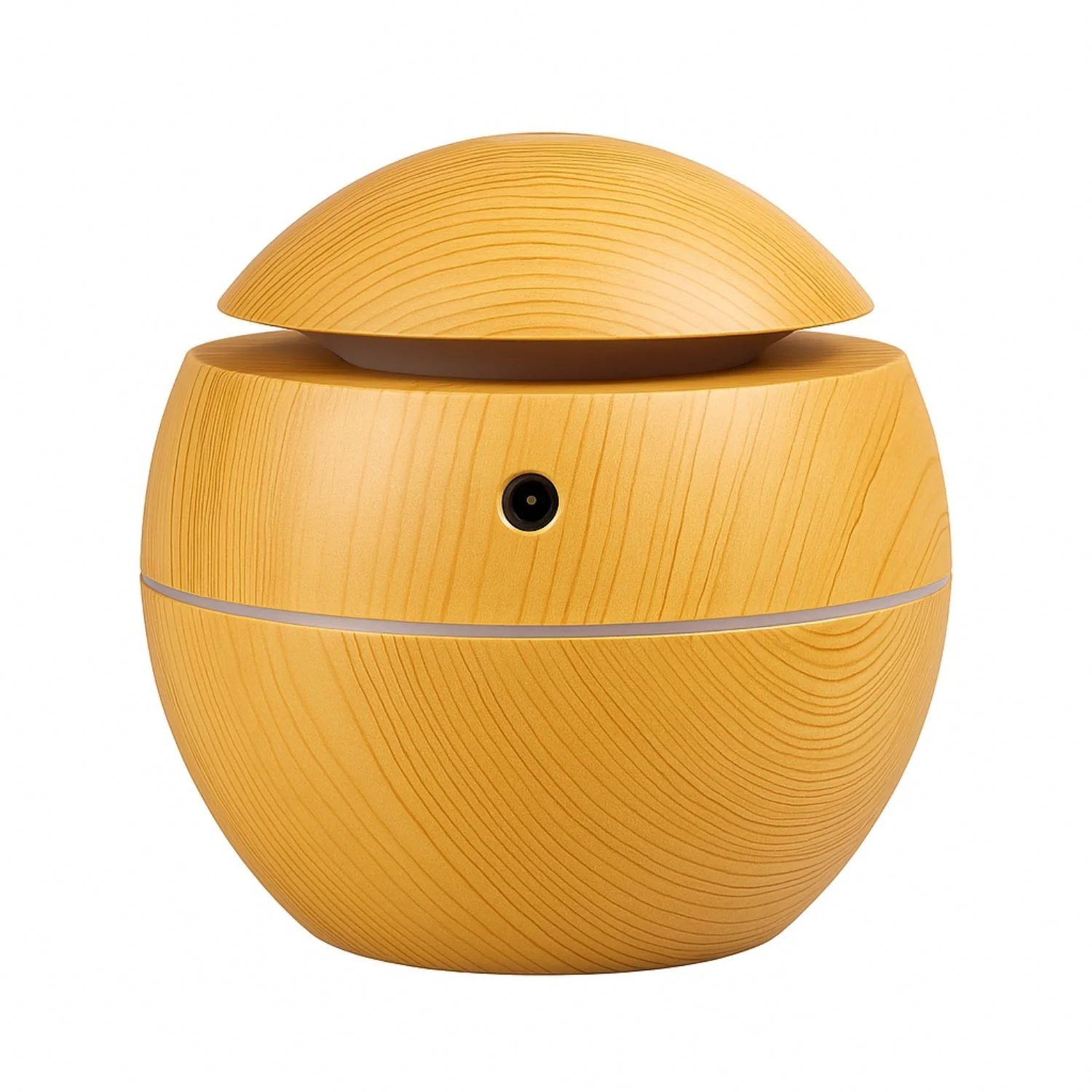Encasa Wooden Aroma Diffuser & Cool Mist Humidifier | 130ml Capacity | USB Operated | Ultra-Quiet | Ambient Night Light | Ideal for Home & Office - Image 11