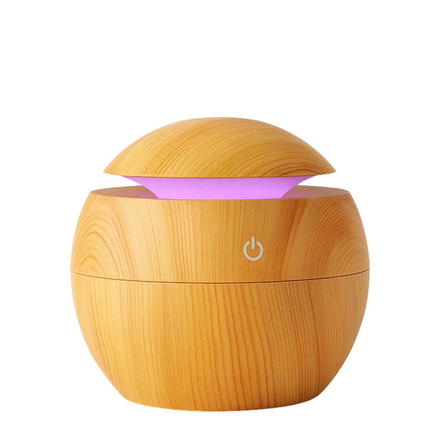 Encasa Wooden Aroma Diffuser & Cool Mist Humidifier | 130ml Capacity | USB Operated | Ultra-Quiet | Ambient Night Light | Ideal for Home & Office - Image 15