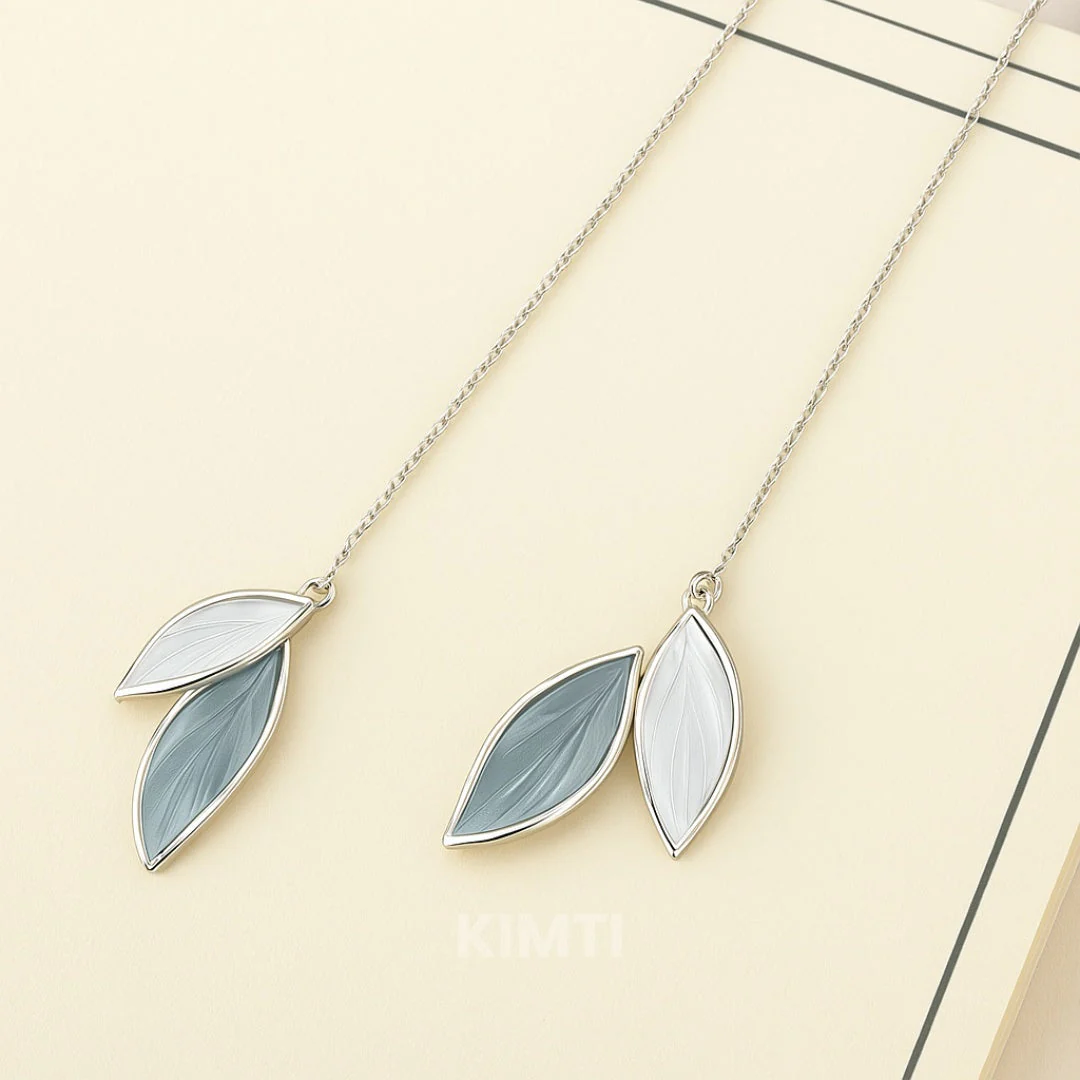 Enchanted Leaf Drops Earring — Buy Any 5 for Rs. 599