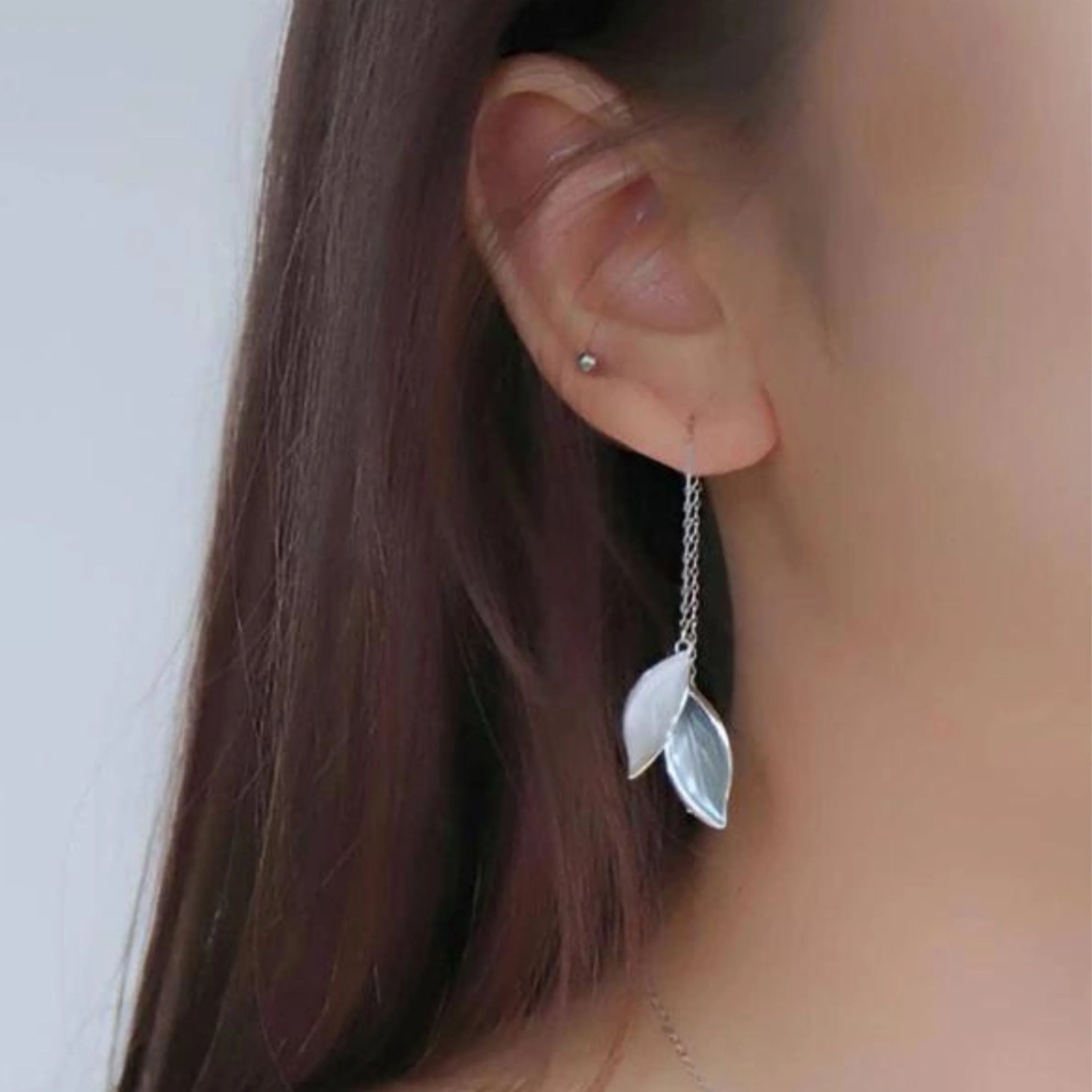 Enchanted Leaf Drops Earring — Buy Any 5 for Rs. 599 - Image 4