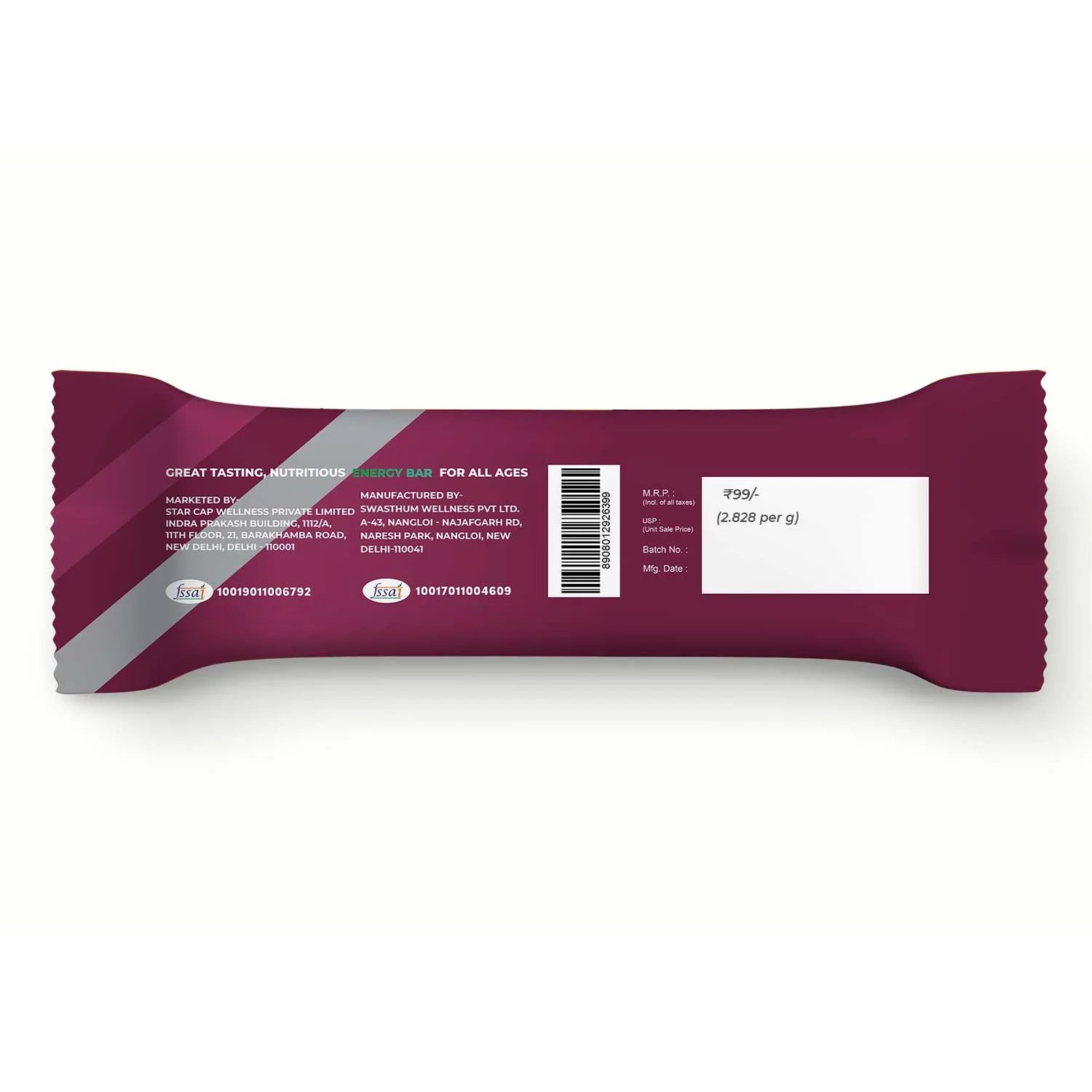 Energy Bars - Pack Of 4 - Image 3