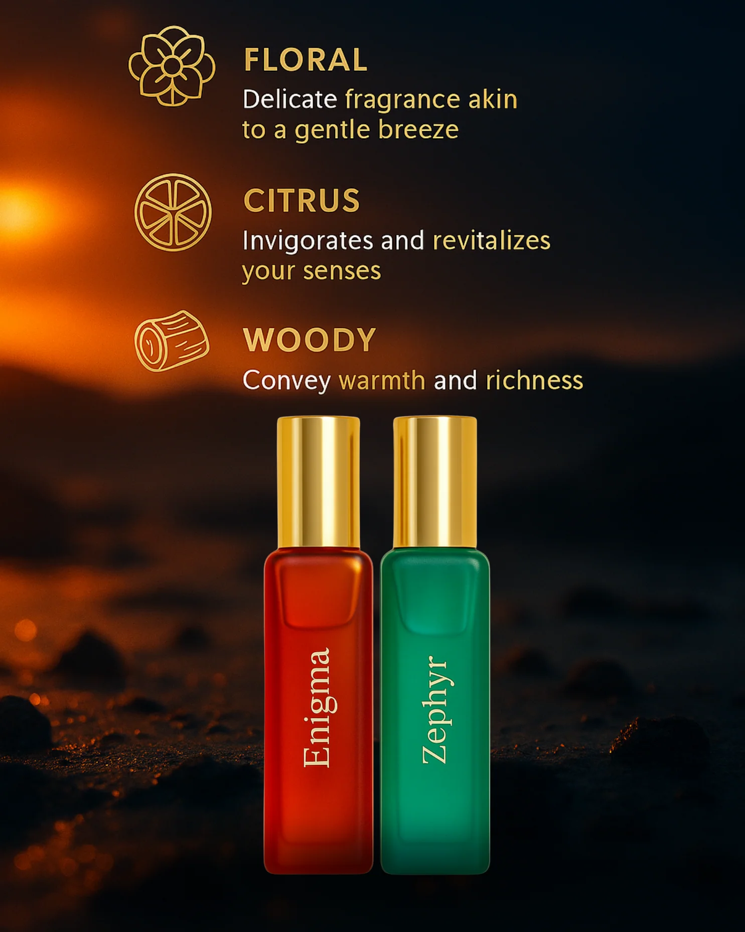 Enigma & Zephyr Perfume Combo, Pack of 2, Gift Set - Image 4