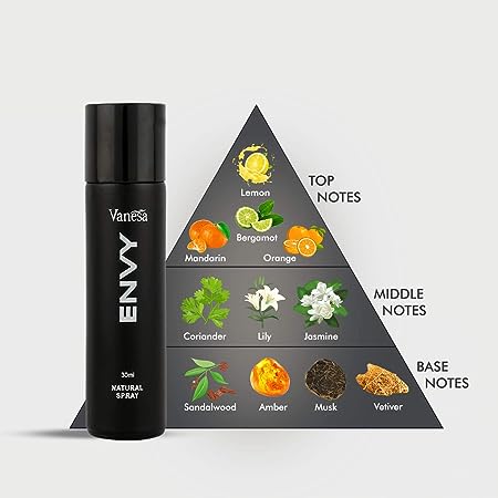 ENVY Natural Spray Perfume for Men - 70ml - Image 2
