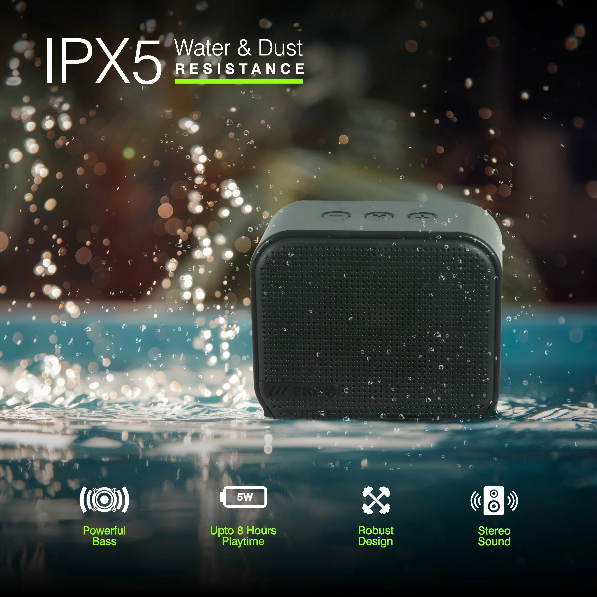 ERD BTS-11 5W Bluetooth Speaker - Image 3